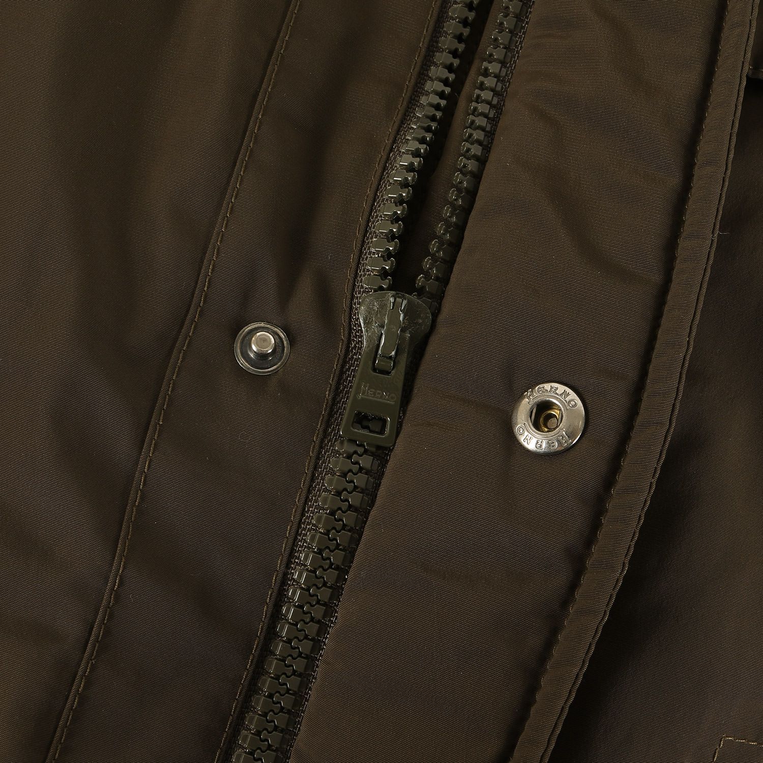 HERNO ヘルノ ジャケット カーキ サイズ:44 | M-65 ナイロン ダウン