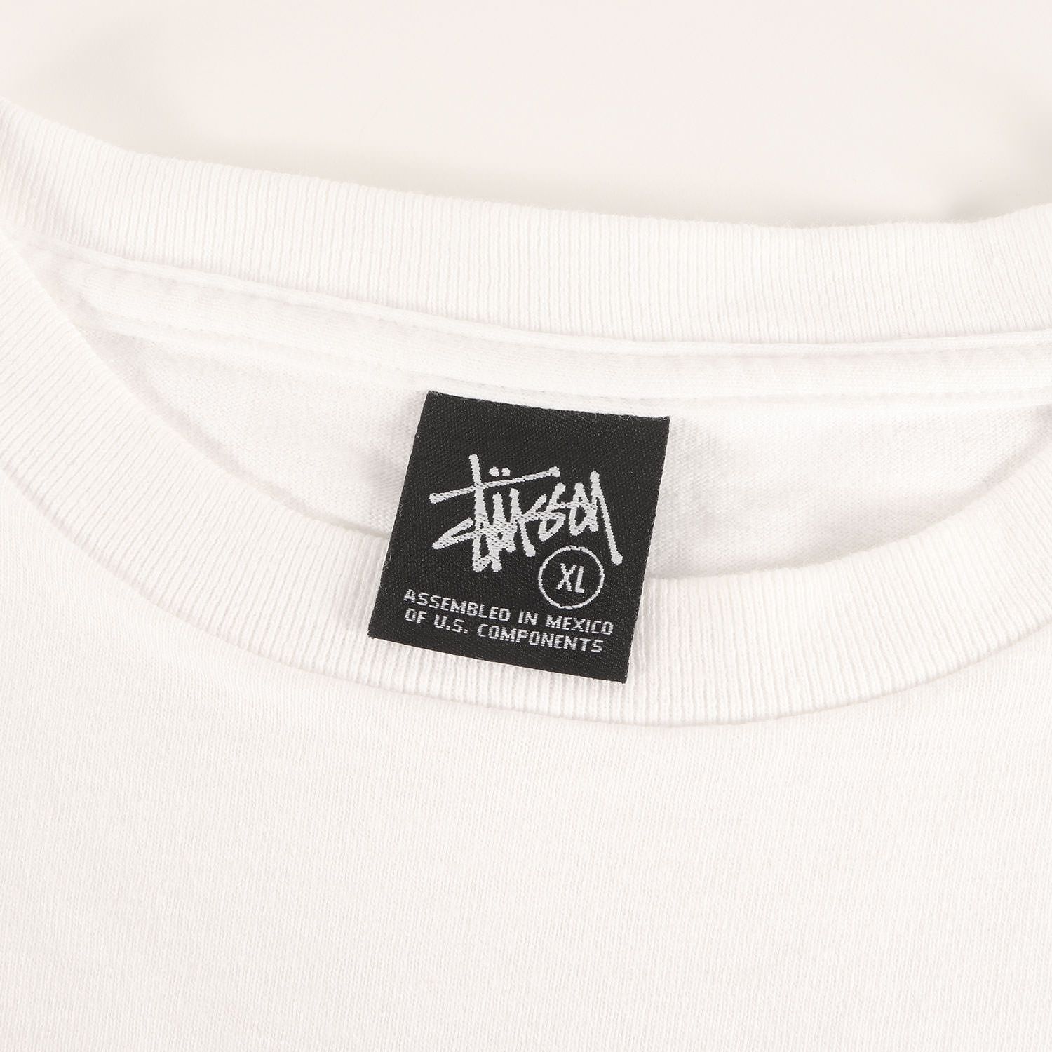 STUSSY ステューシー Tシャツ ホワイト 白 サイズ:XL | 00s ROCK MY 