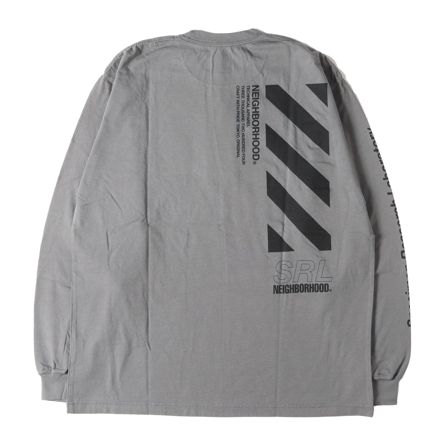 新品】NEIGHBORHOOD ネイバーフッド Tシャツ グレー サイズ:L | 25SS