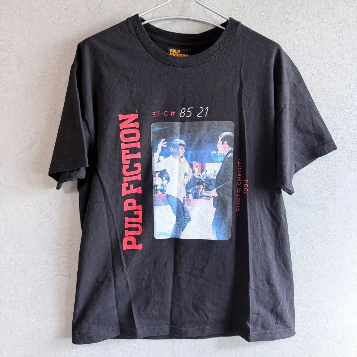 WACKO MARIA 映画Pulp Fiction（パルプ フィクション） Tシャツ黒 