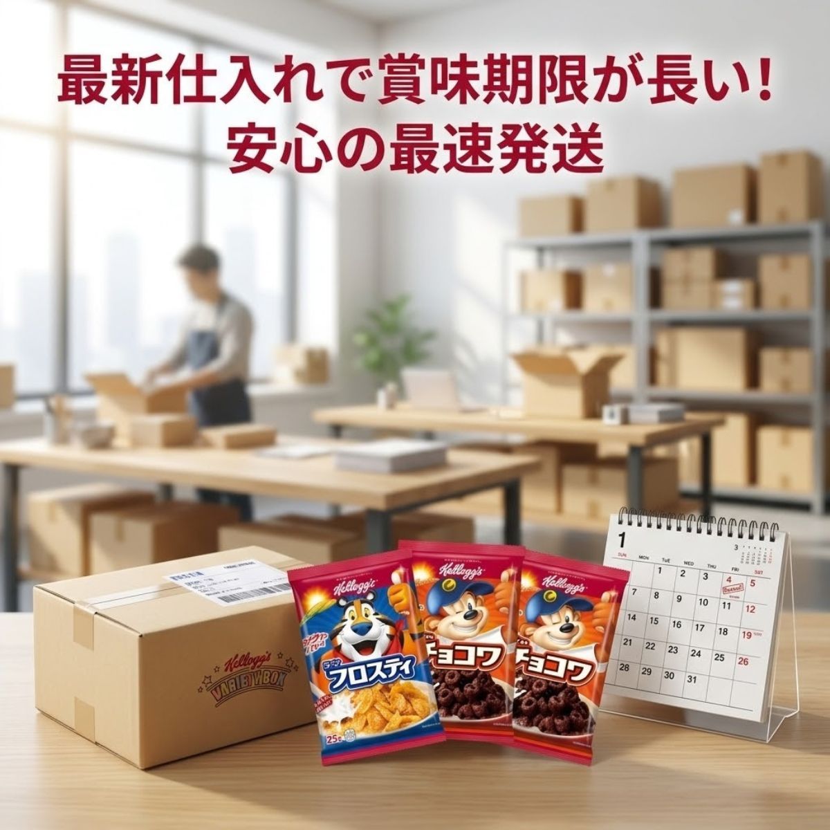 ケロッグ 3種6袋セット コーンフロスティ他 備蓄・キャンプに - メルカリ