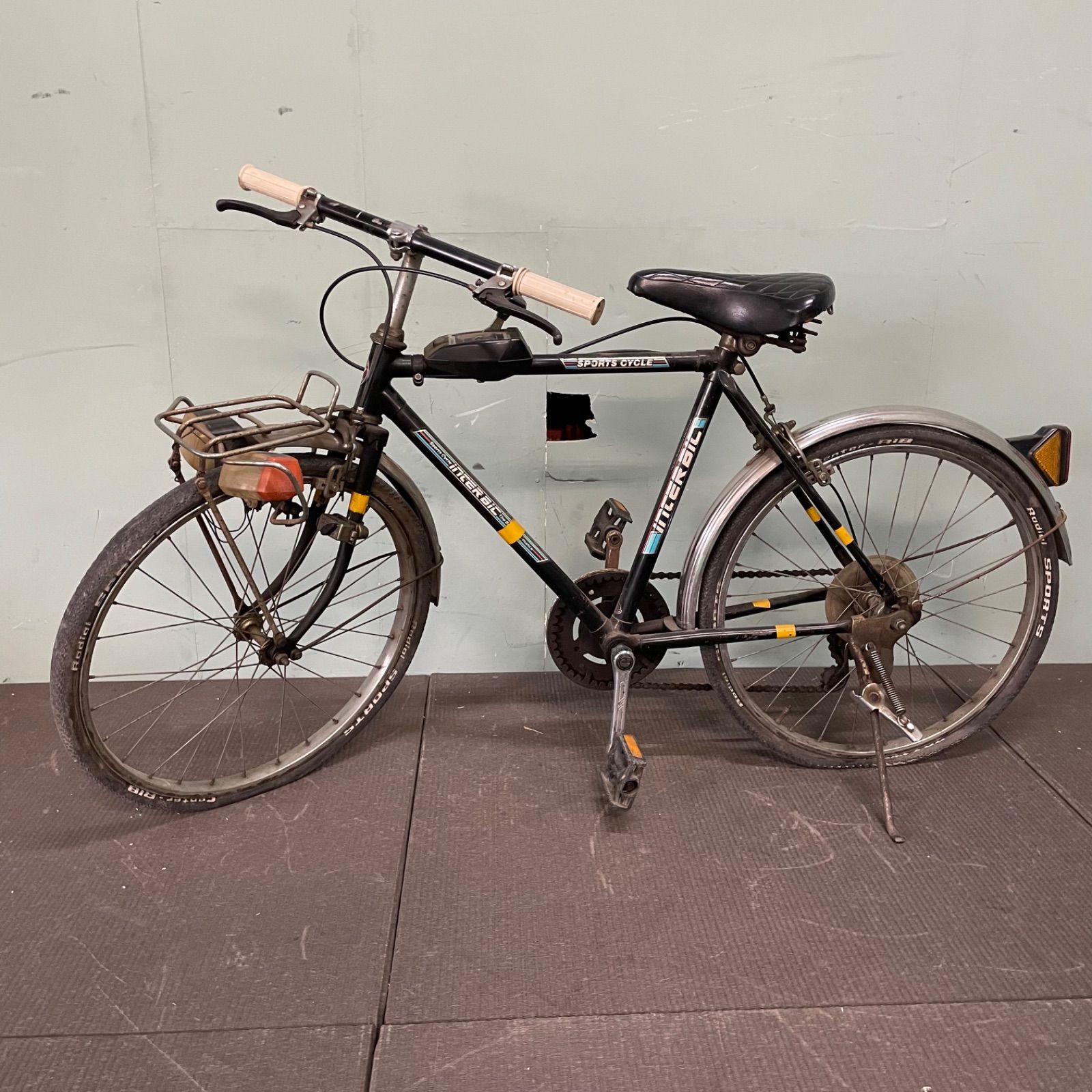 INTERBIL 6段変則 自転車 ♭ 芋さん用　栄興社　デコチャリ　ジュニアスポーツ車　昭和　レトロ　自転車　2 昭和 デコチャリ スーパーカー レトロ 自転車本体