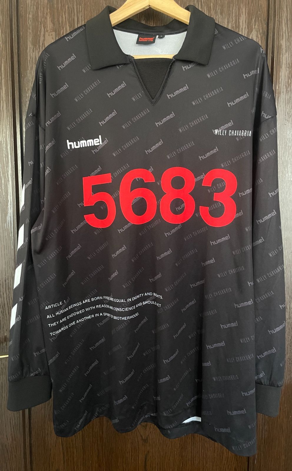 WILLY CHAVARRIA hummel サッカーシャツ 0-84-1050 WILLY CHAVARRIA hummel サッカー ゲーム シャツ ユニフォーム M 0-84