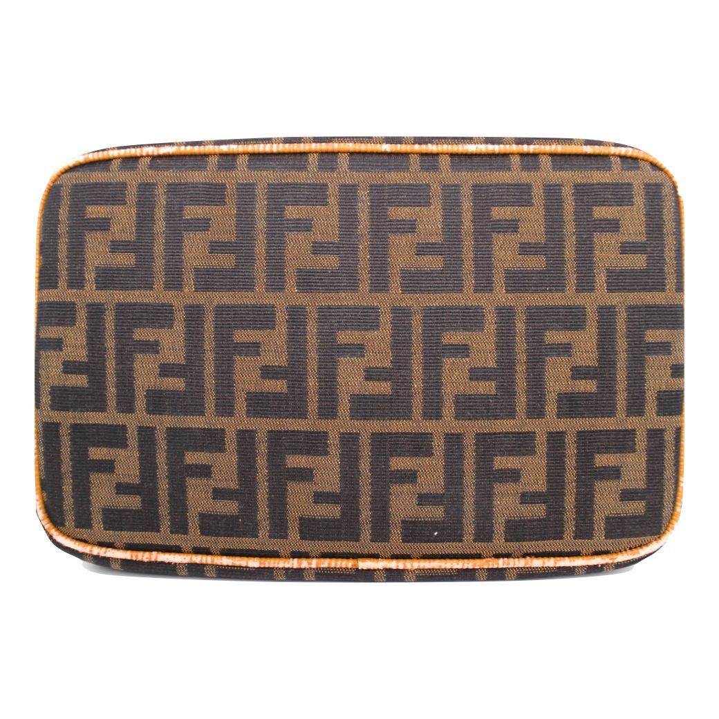 ☆【FENDI】フェンディ ズッカ柄 バニティバッグ バニティバッグ