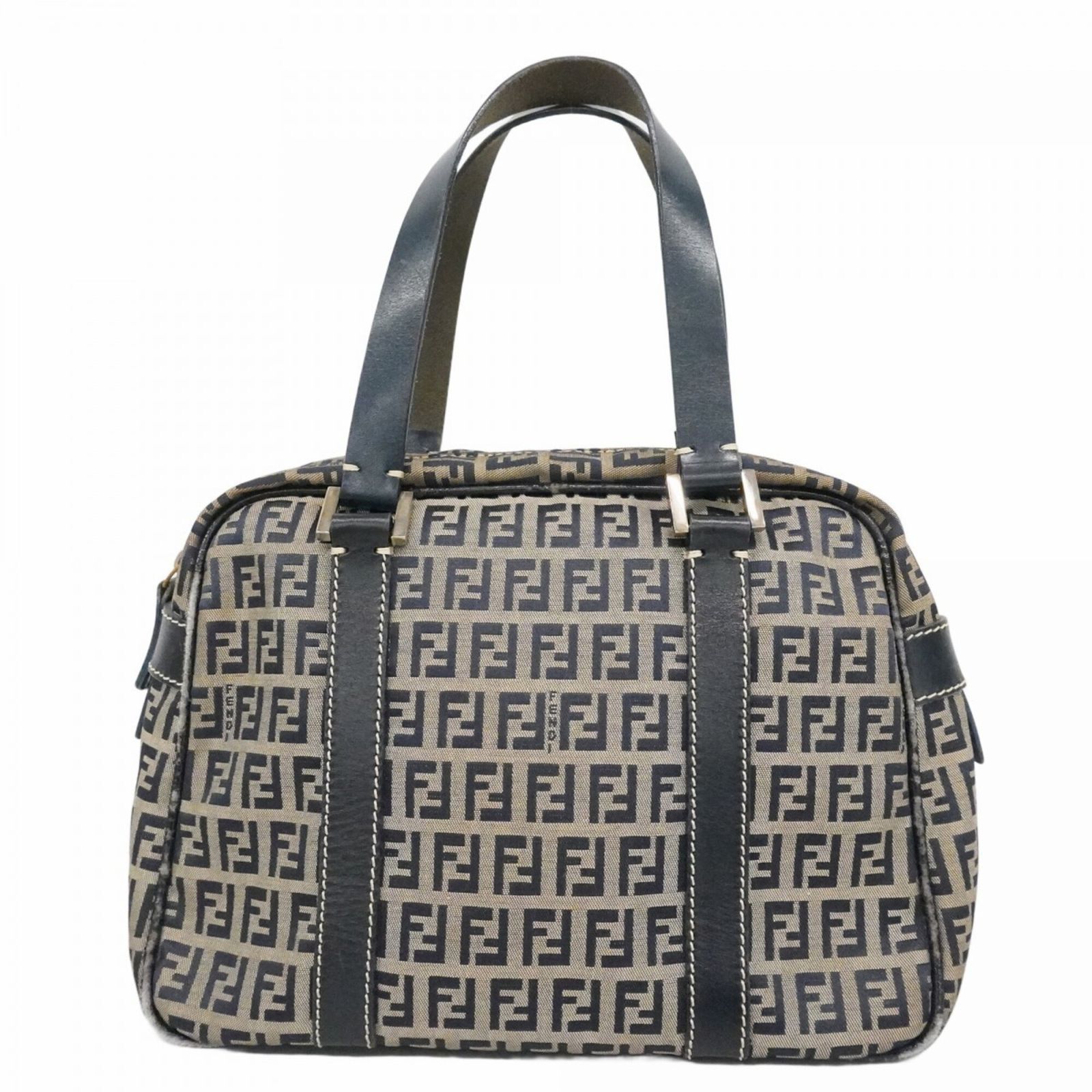 フェンディ(Fendi) フェンディ ハンドバッグ ズッキーノ ナイロン 