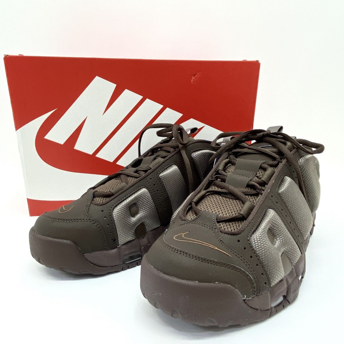 未使用】NIKE ナイキ AIR MORE UPTEMPO LOW エア モア アップテンポ 