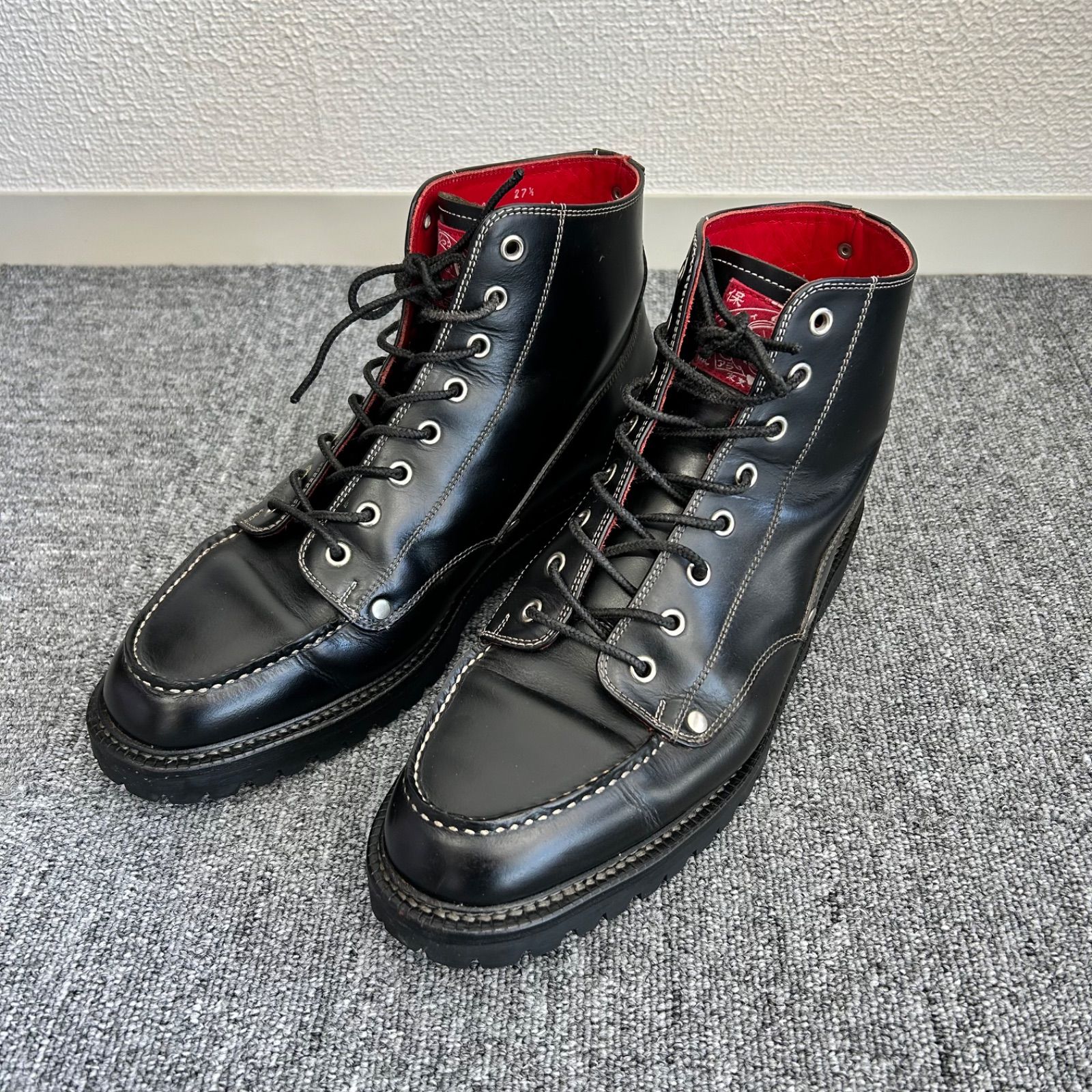 EVISU エヴィス 山根靴店 Uチップブーツ 27.5cm EVISU（ブーツ）の 
