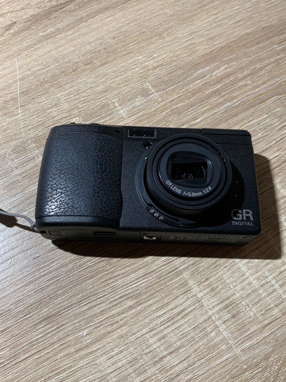 9919 RICOH GR DIGITAL ブラック デジカメ 初代 ジャンク品【ネ