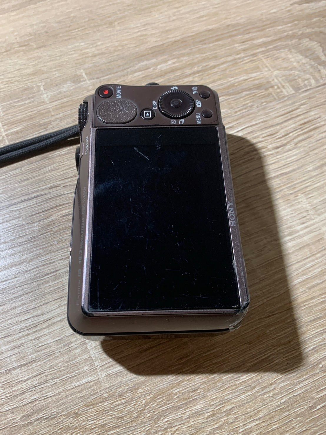 9918 Sony Cyber-shot DSC-HX30V ブラウン デジカメ ジャンク品【ネ