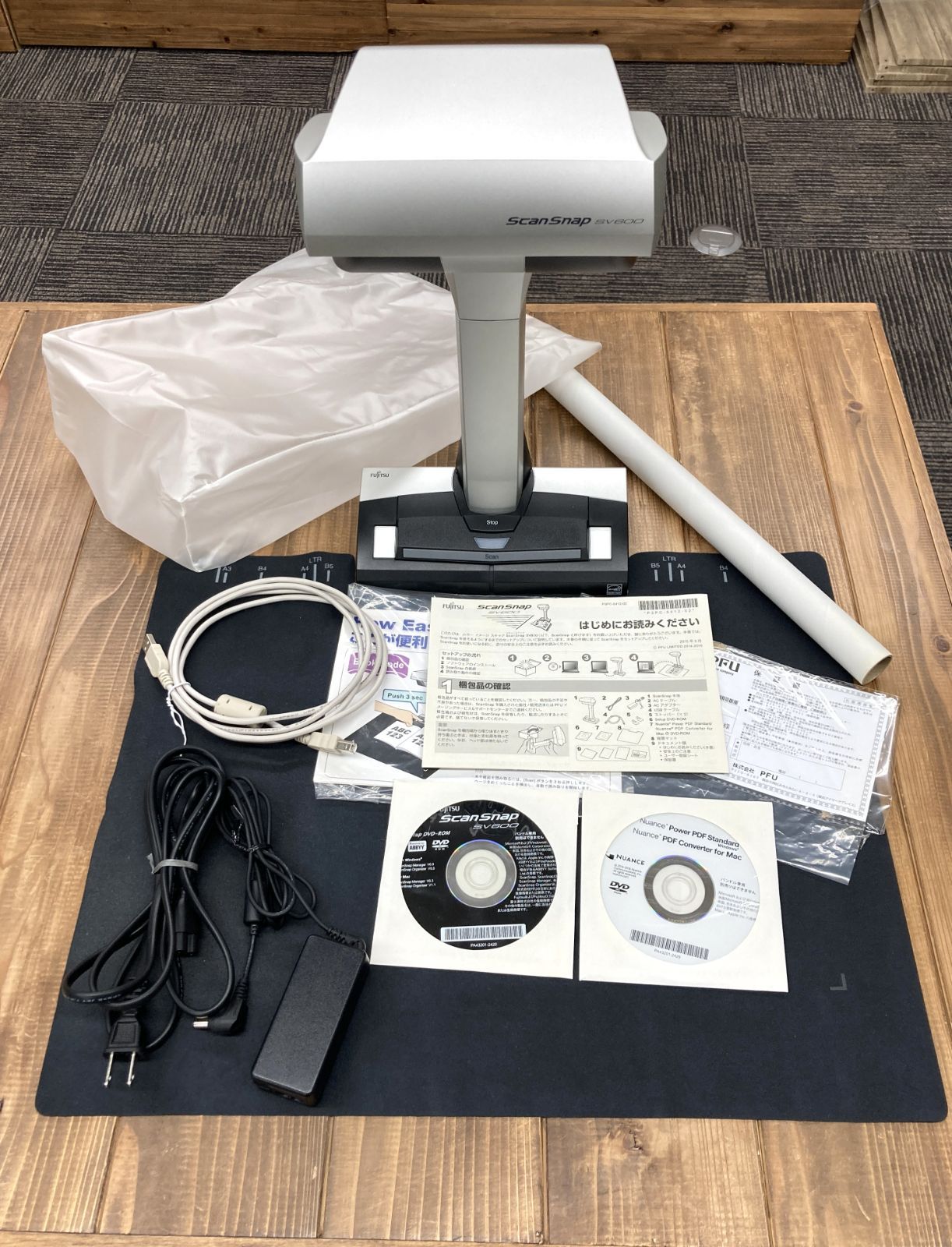 美品】OCRスキャナー 富士通 ScanSnap SV600 ＊動作確認済み FUJITSU 