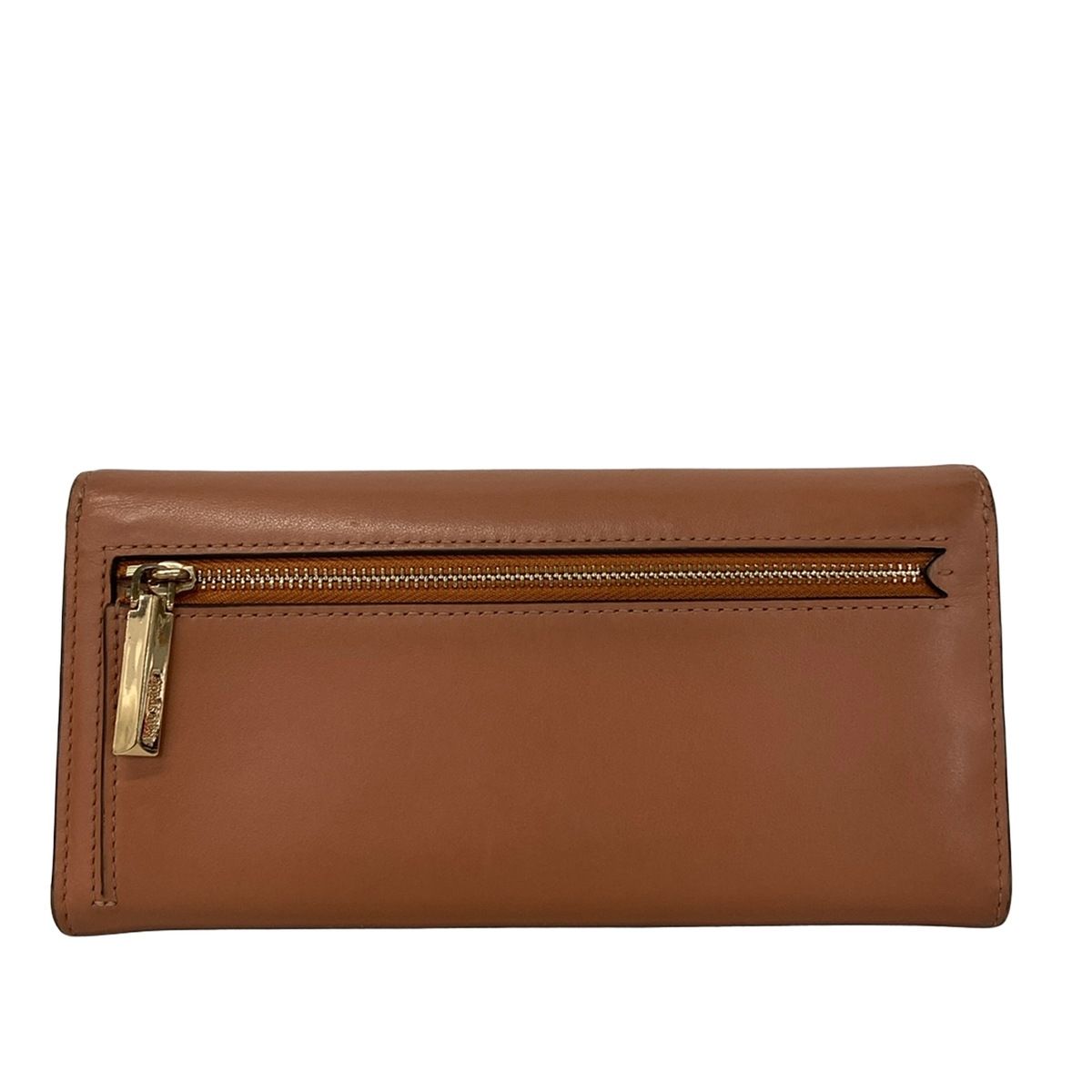 Kate spade(ケイトスペード) 長財布 ニコラ ツイストロック フラップ コンチネンタル ウォレット PWRU7498 ブラウン レザー ケイトスペード/長財布/ニコラ ツイストロック フラップ