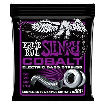 【中古】【正規品】 ERNIE BALL 2731 ベース弦 (55-110) COBALT POWER SLINKY BASS コバルト・パワー・スリンキー・ベース