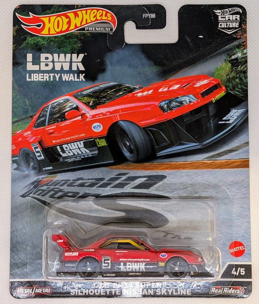 MATTEL HOTWHEELS Mountain Drifters LBWK LIBERTY WALK LB-ER34 SUPER