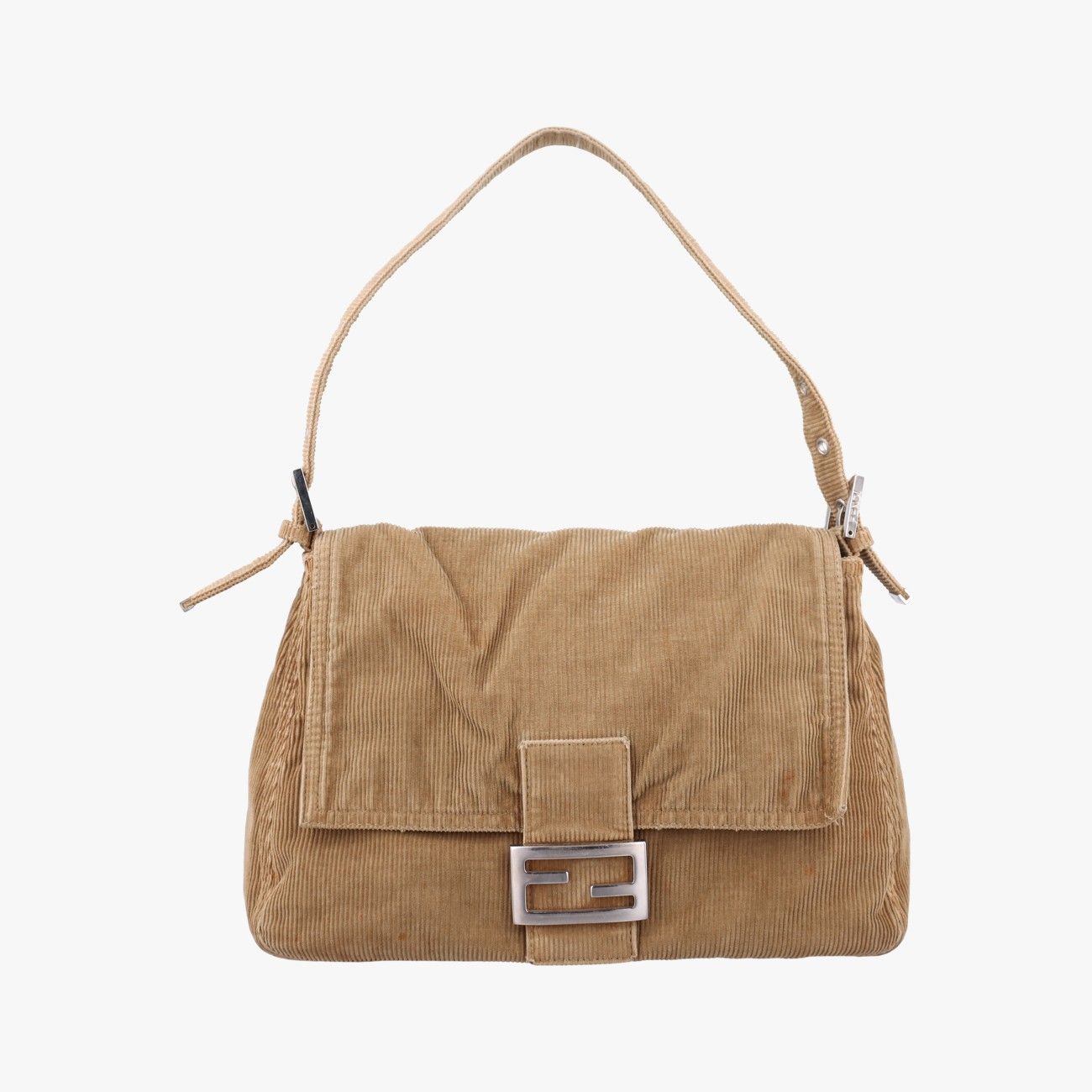 フェンディ FENDI マンマバケット スエード ベージュ 【公式通販】