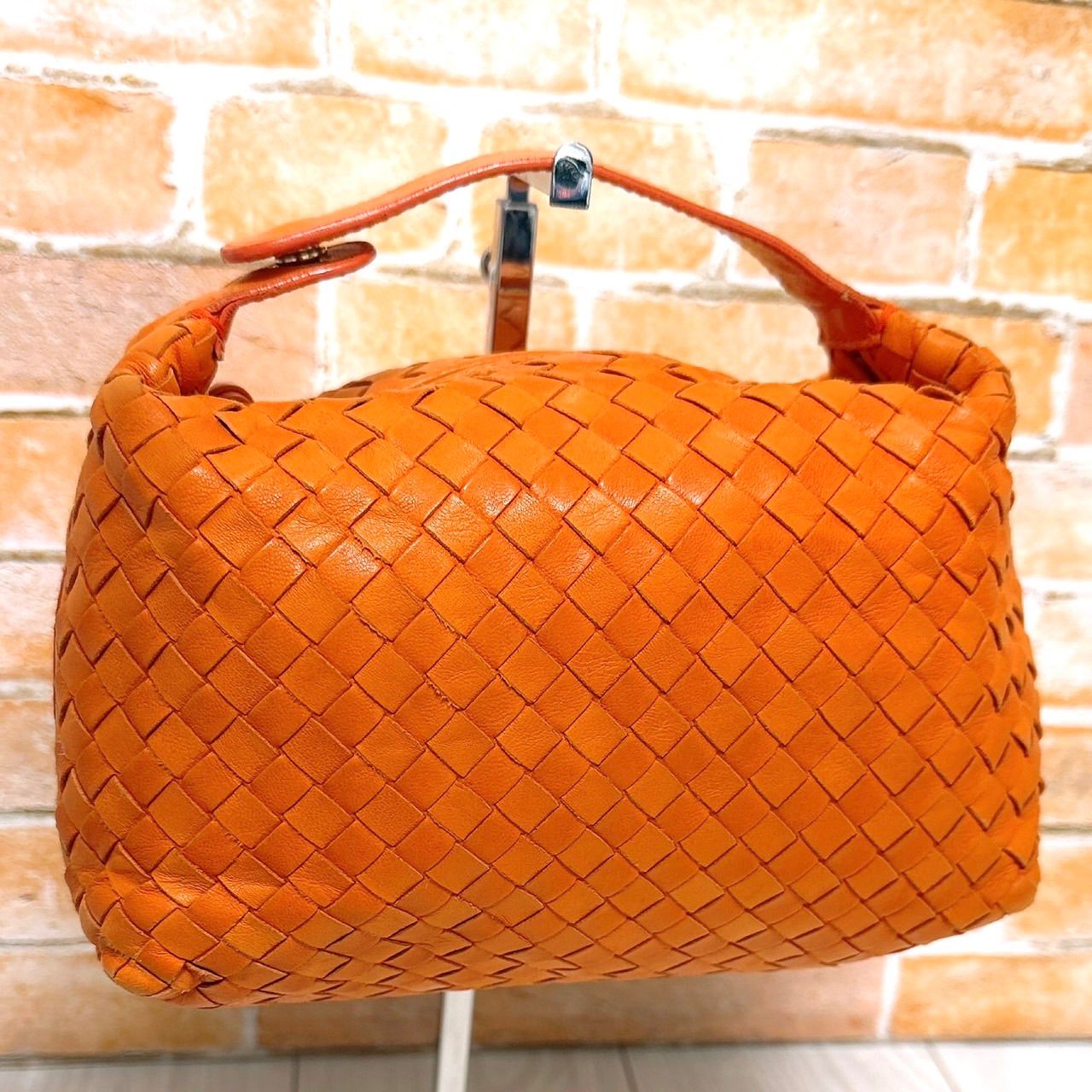 美品) BOTTEGA BENETA(ボッテガヴェネタ)ハンドバッグ イントレ