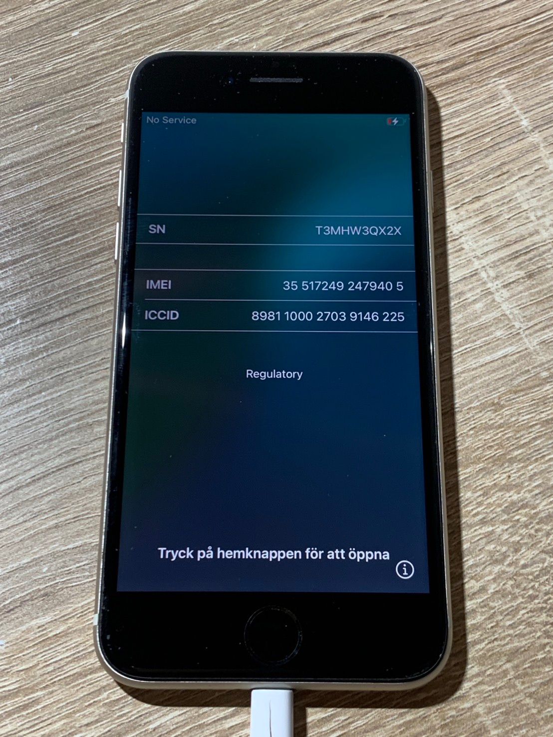 iPhone SE 第3世代 128GB スターライト ジャンク品 - メルカリ