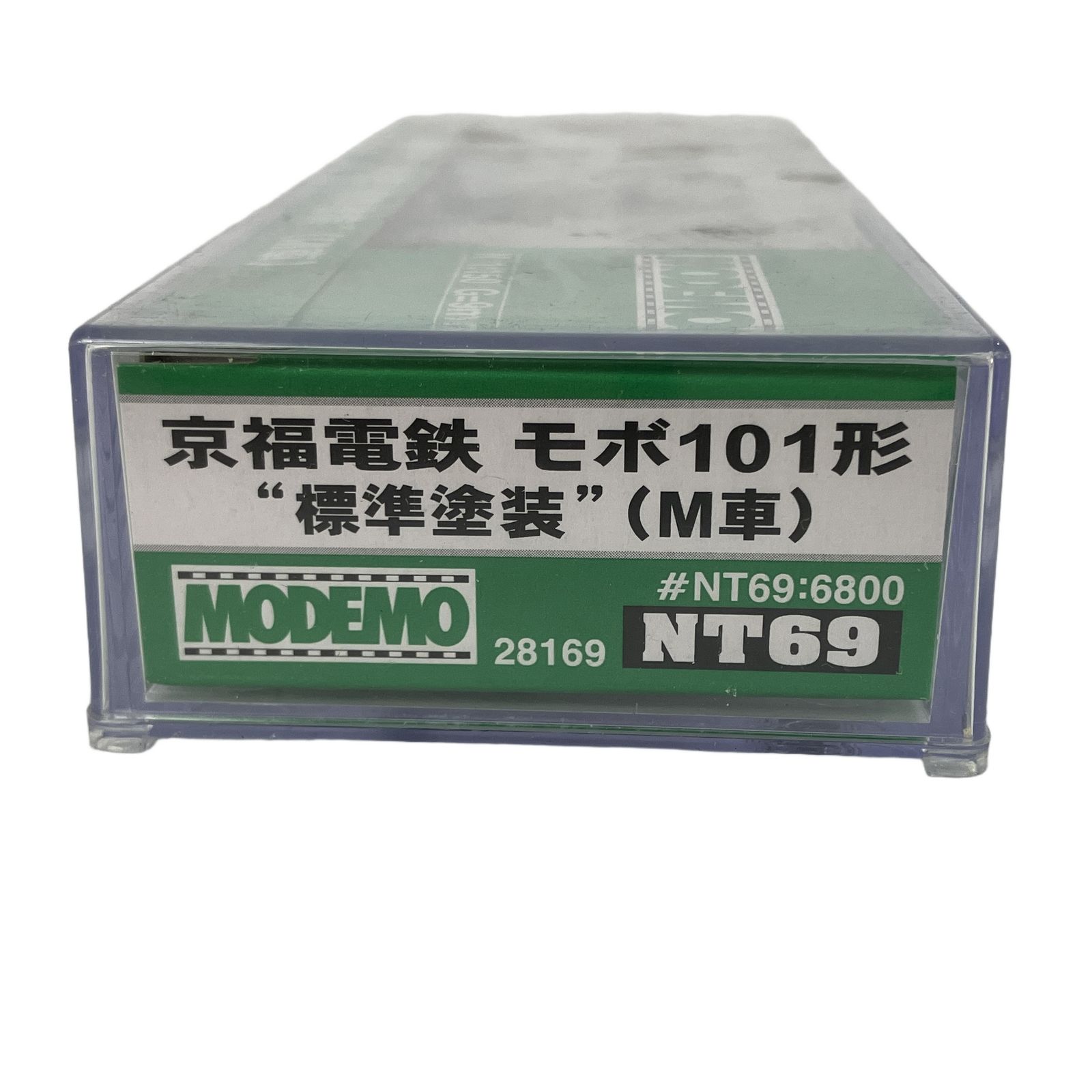 MODEMO NT69 京福電鉄 モボ101形 標準塗装 M車 鉄道模型 N 中古