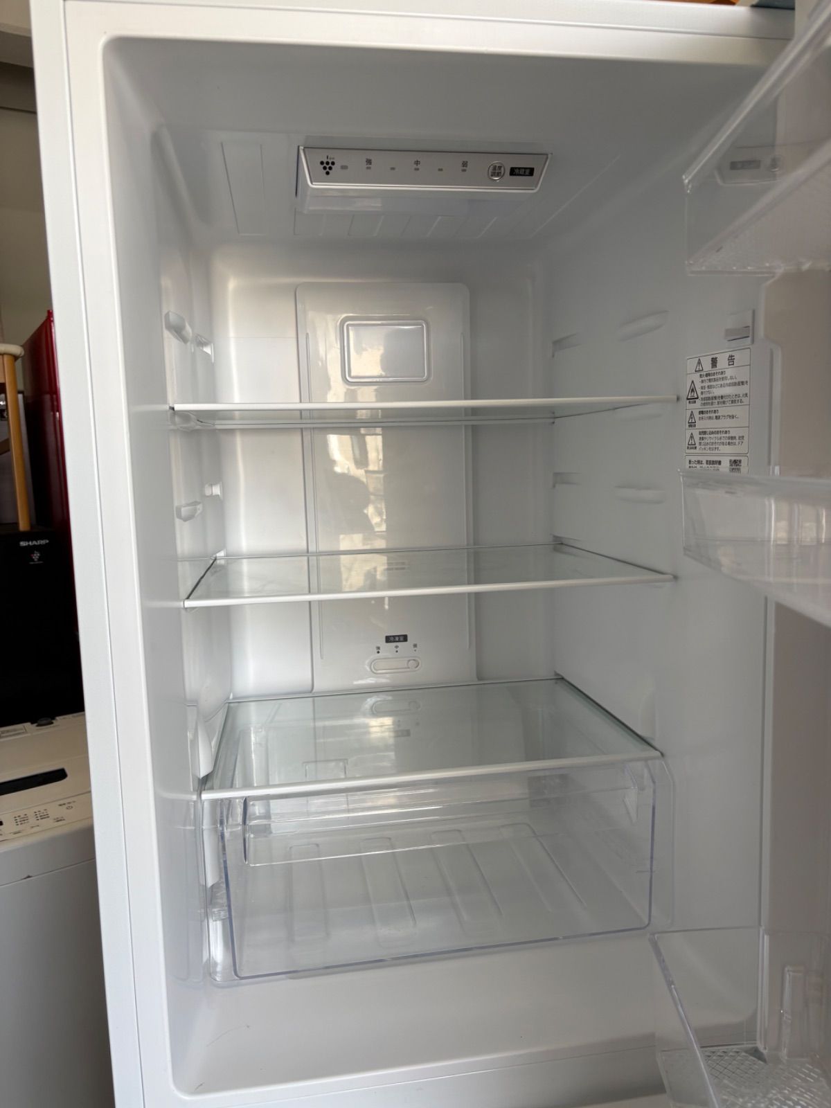 SHARP ノンフロン冷凍冷蔵庫 230L SJ-BD23K-W 2023年製 - メルカリ