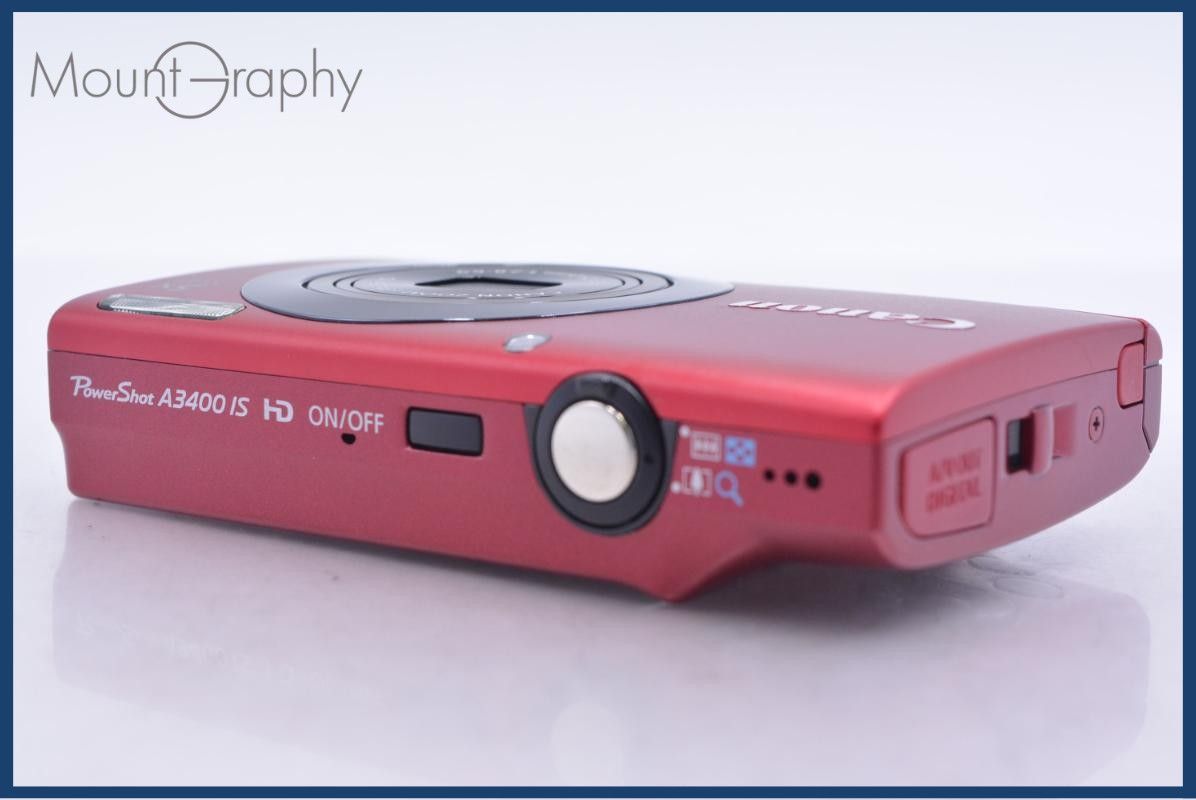 キヤノン Canon Power Shot A3400 IS 5x バッテリー付属 同梱無料