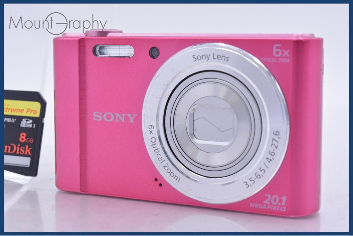 ソニー SONY Cyber-shot DSC-W810 6x メモリーカード付属 同梱無料 #yk7530 ソニー SONY Cyber-shot DSC-W810 6x メモリーカード付属 同梱無料
