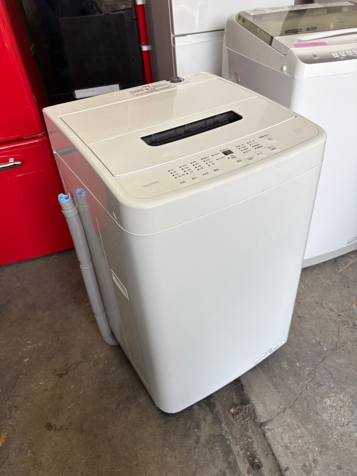 5.0kg洗濯機 アイリス IAW-T504 2023年 中古商品 店頭決済 IRIS OHYAMA（アイリスオーヤマ） 洗濯機 全自動洗濯機 5.0kg IAW-T504