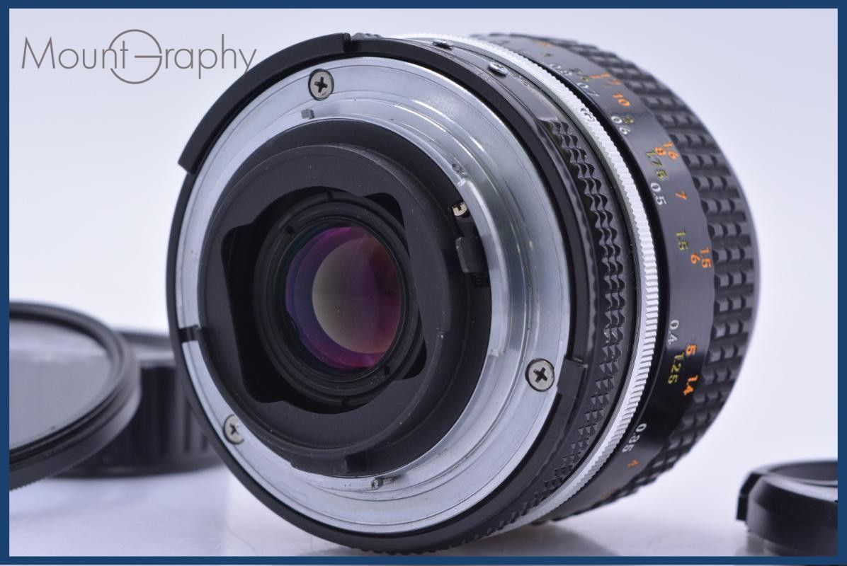 【動作保証】 ニコン Nikon Micro-NIKKOR 55mm F3.5 前後キャップ&レンズフィルター付 同梱無料 #yk7558 動作保証】 ニコン Nikon Micro-NIKKOR 55mm F3.5 前後キャップ&レンズ