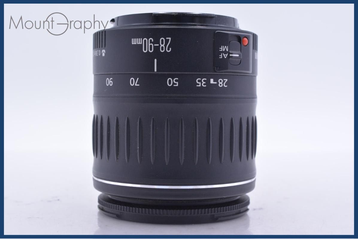 【動作保証】 キヤノン Canon EF 28-90mm F4-5.6 III 前後キャップ&レンズフィルター付 同梱無料 #am5911 動作保証】 キヤノン Canon EF 28-90mm F4-5.6 III 前後キャップ