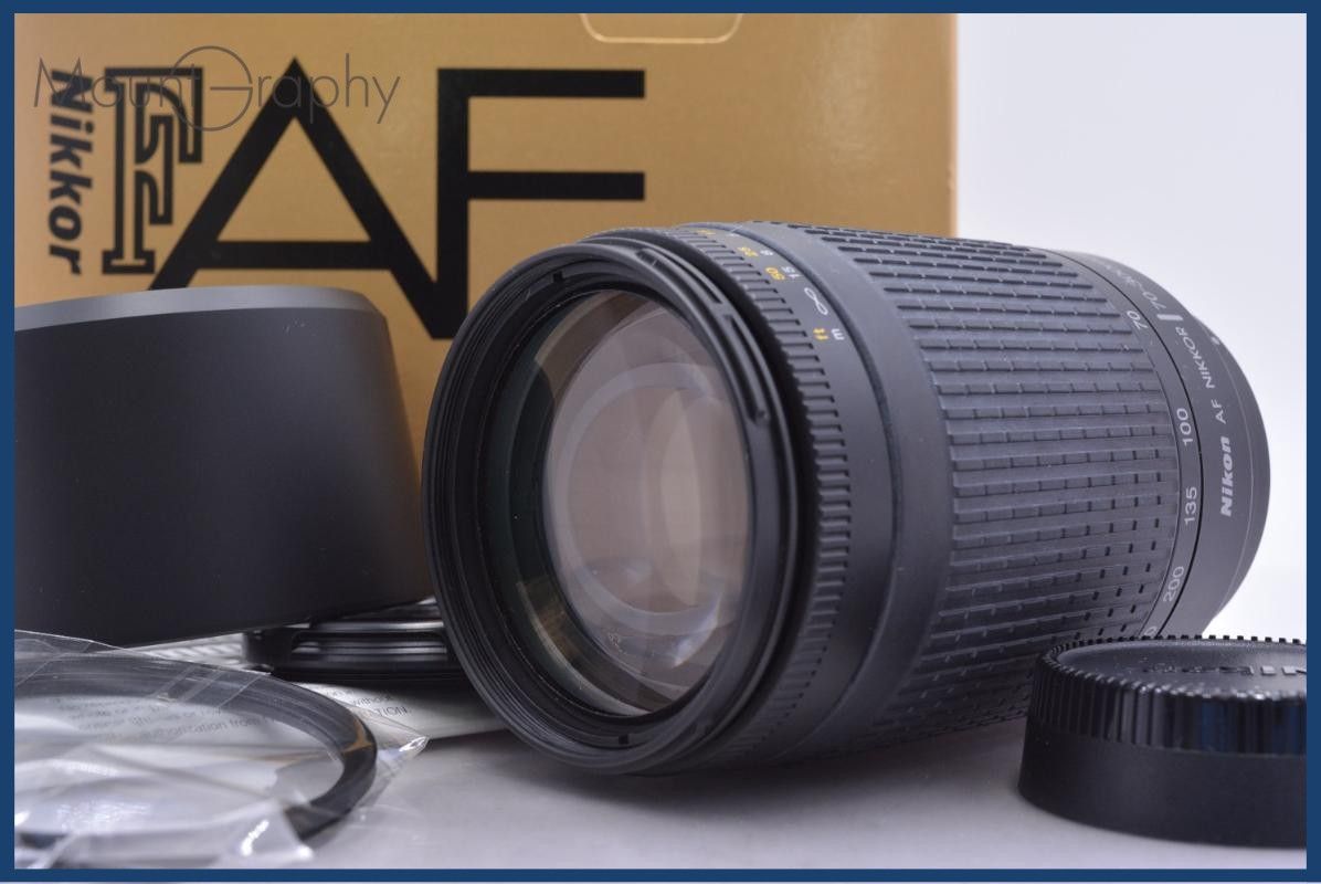 【動作保証】 ニコン Nikon AF NIKKOR 70-300mm F4-5.6 G 元箱、取扱説明書、前後キャップ&レンズフィルター&フード付 同梱無料 #am5935 動作保証】 ニコン Nikon AF NIKKOR 70-300mm F4-5.6 G 元箱、取扱説明