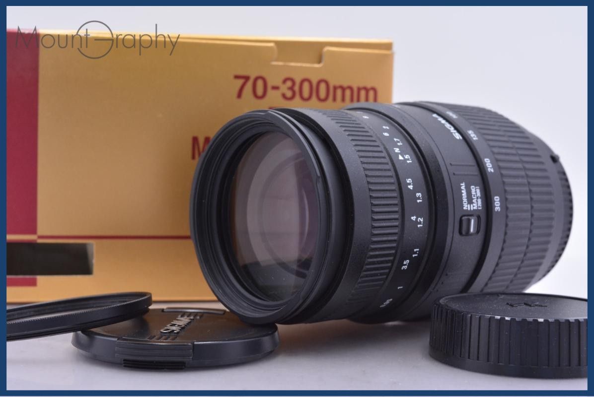 【動作保証】 シグマ SIGMA 70-300mm F4-5.6 元箱、前後キャップ&レンズフィルター付 ペンタックスK用(AF) 同梱無料 #am5936 動作保証】 シグマ SIGMA 70-300mm F4-5.6 元箱、前後キャップ&レンズ