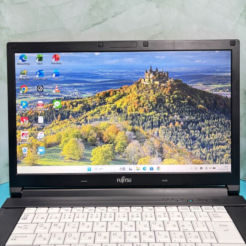 家族で使える】Windows11富士通ノートパソコン（Office付） 【公式