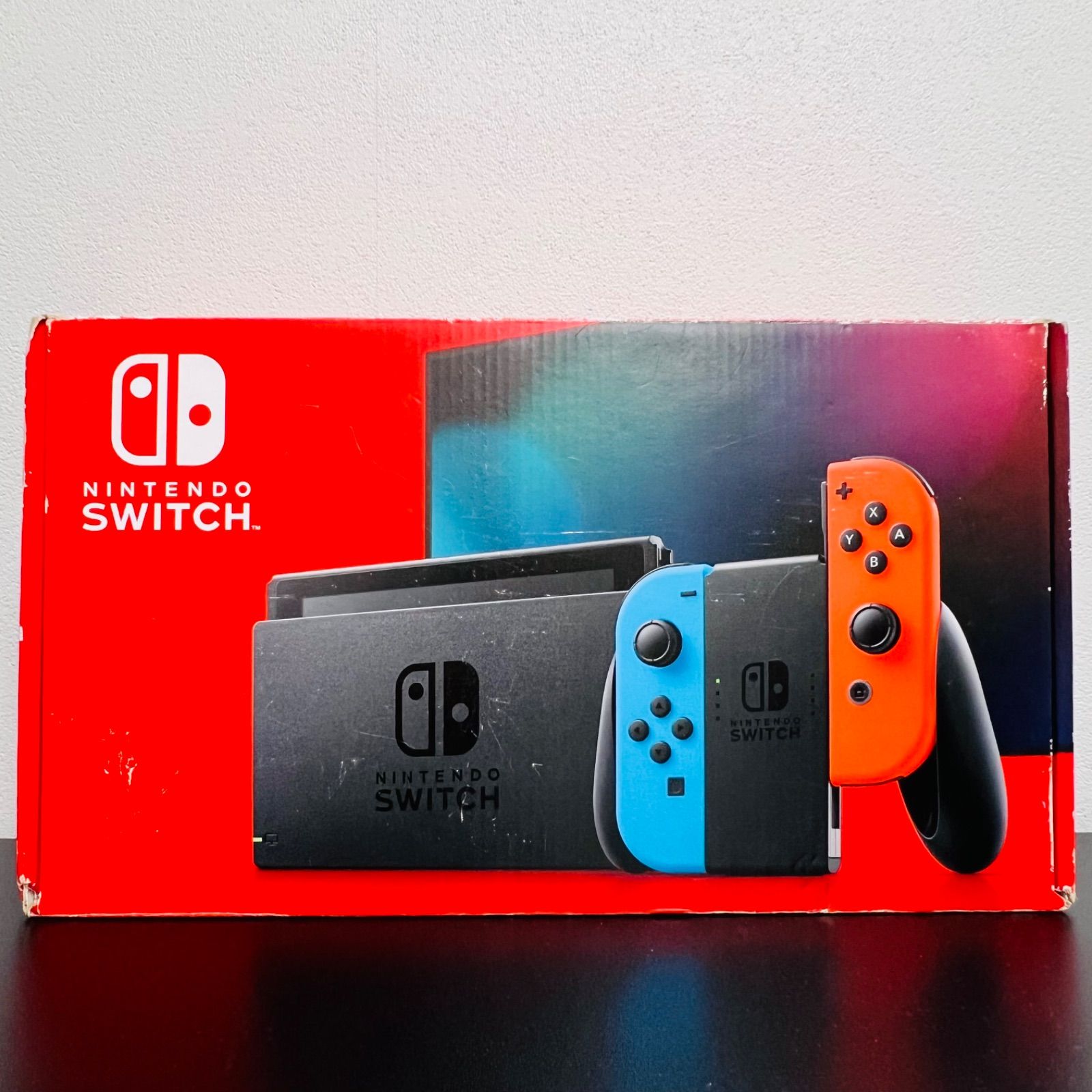 NintendoSwitch本体 バッテリー強化 箱付き 付属品完品 nintendo
