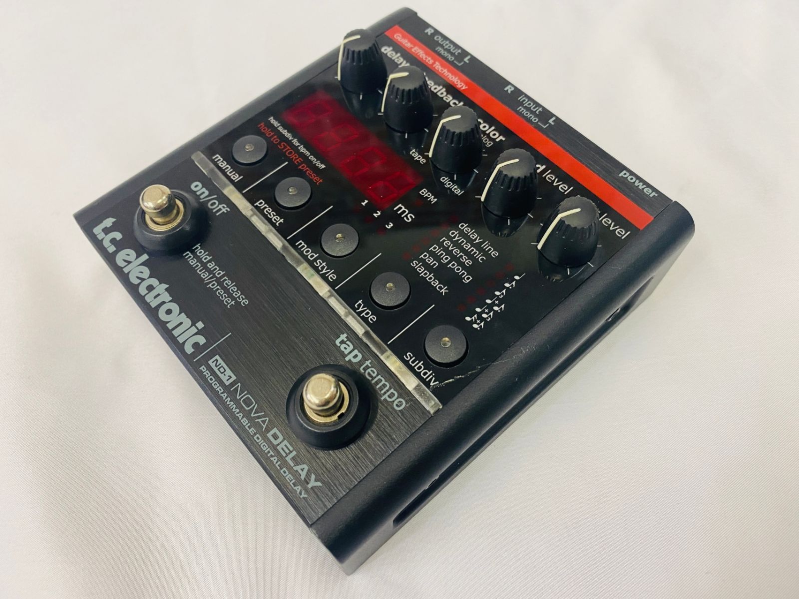 tc electronic ND-1 NOVA Delay エレキギター用 エフェクター ディレイ