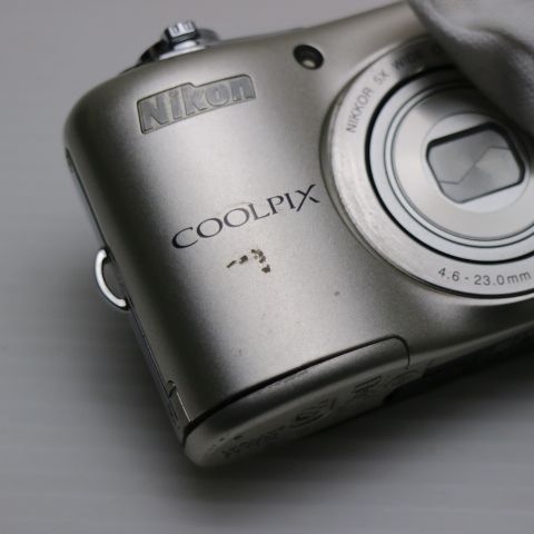 良品 COOLPIX L32 シルバー 即日発送 コンデジ Nikon 本体 あすつく