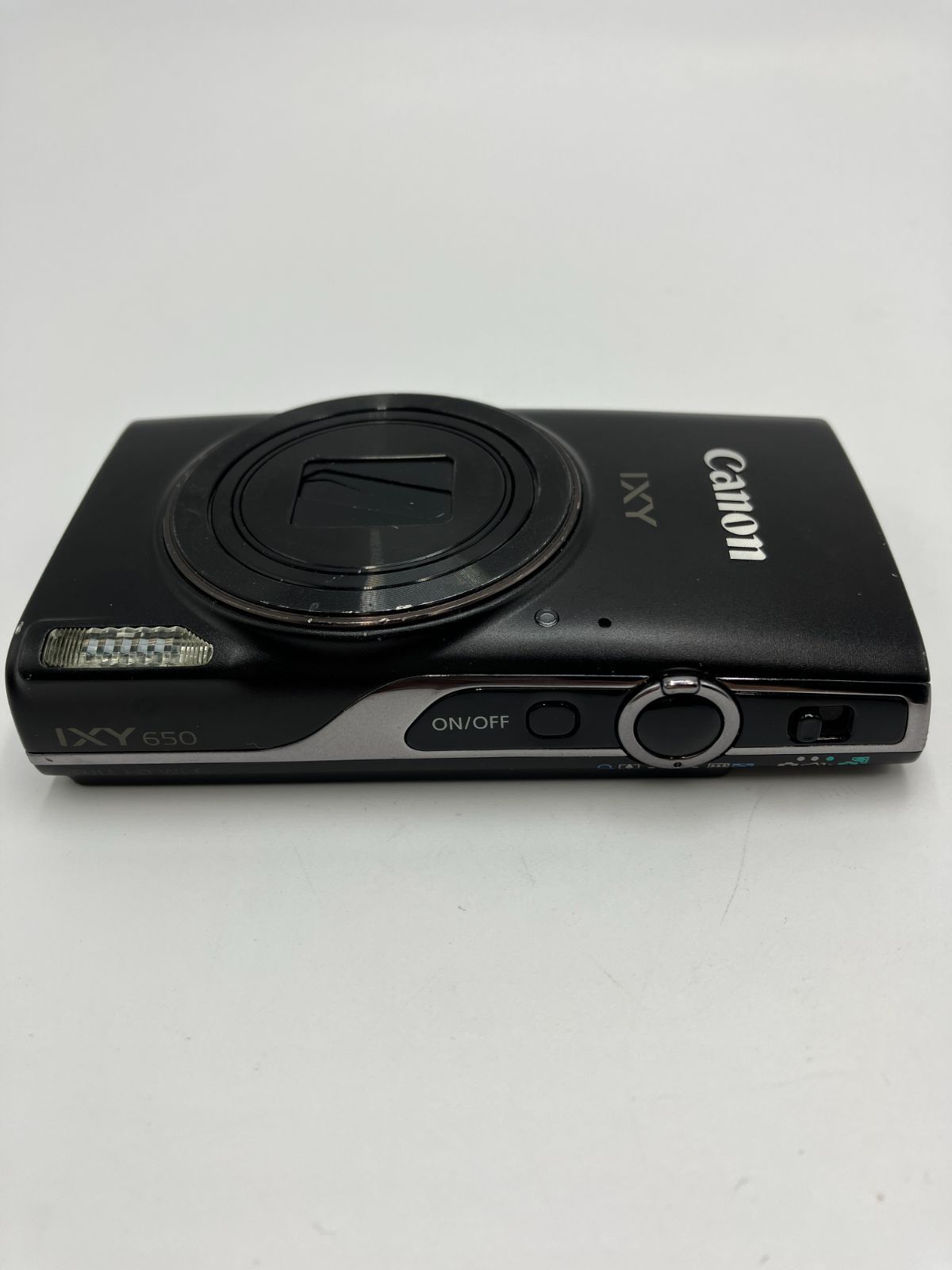 Canon IXY 650 ブラック　動作確認済み 動作確認済】Canon IXY 650 コンパクトデジタルカメラ ブラック - メルカリ