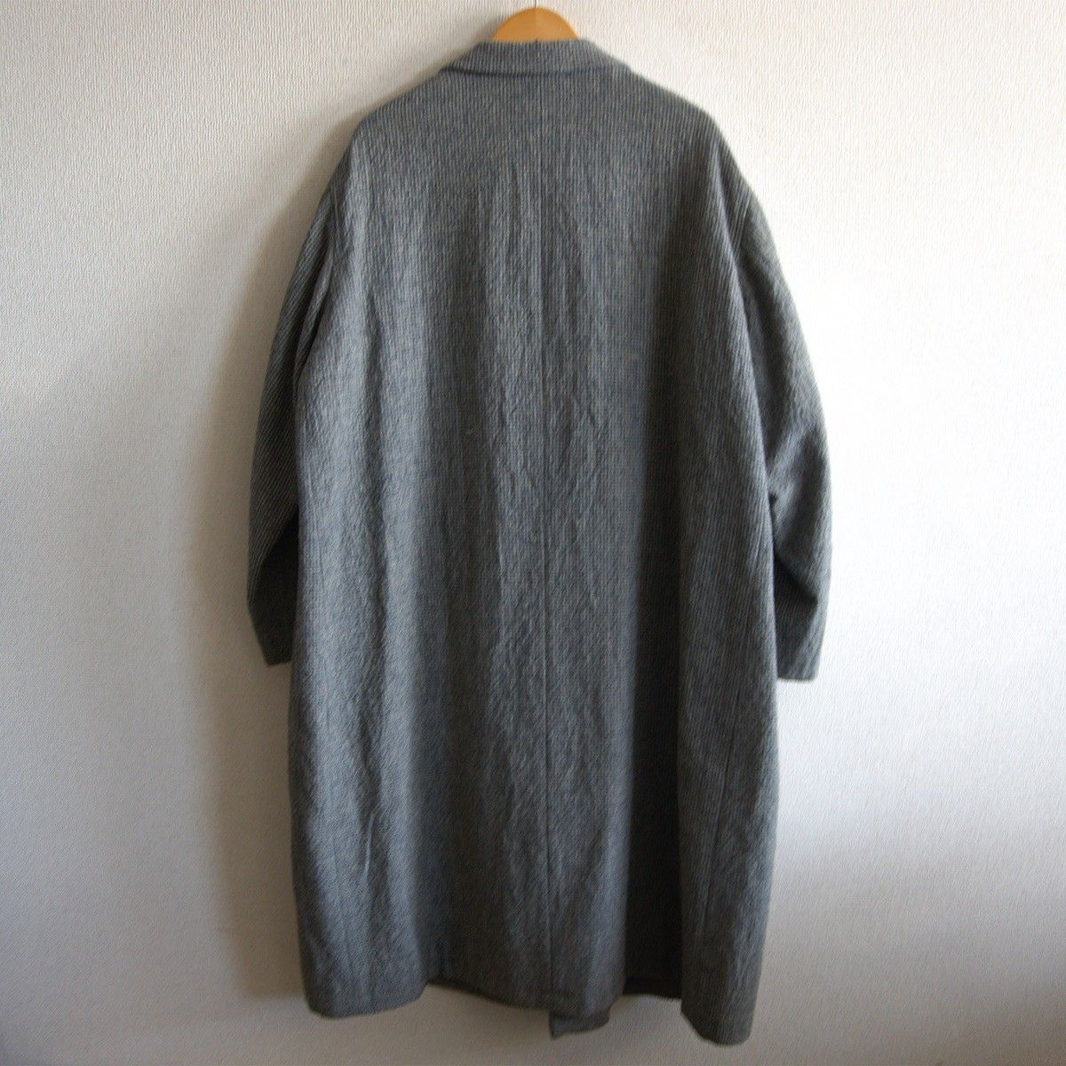 【90s/アーカイブ】Y's for men【ウール ツイード ロング コート】L YOHJI YAMAMOTO ヨウジヤマモト ワイズフォーメン 26040355 90s/アーカイブ】Y's for men【ウール ツイード ロング コート】L