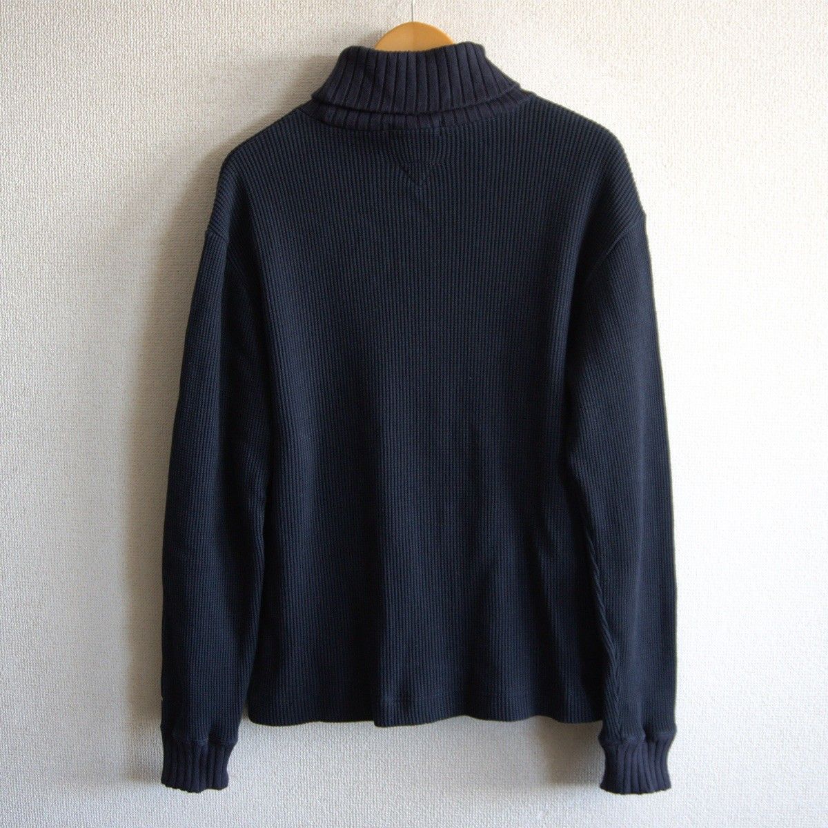 美品】NIGEL CABOURN 【TURTLE NECK WAFFLE】50 ネイビー ナイジェル 