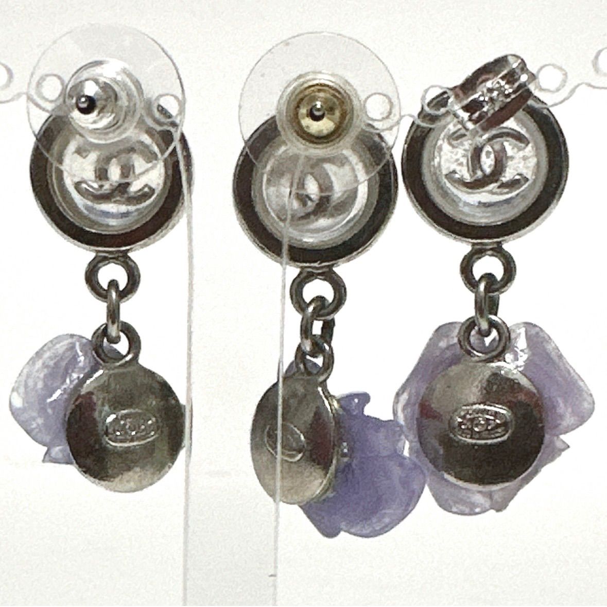 シャネル CHANEL ピアス ココマーク カメリア 花 フラワー モチーフ