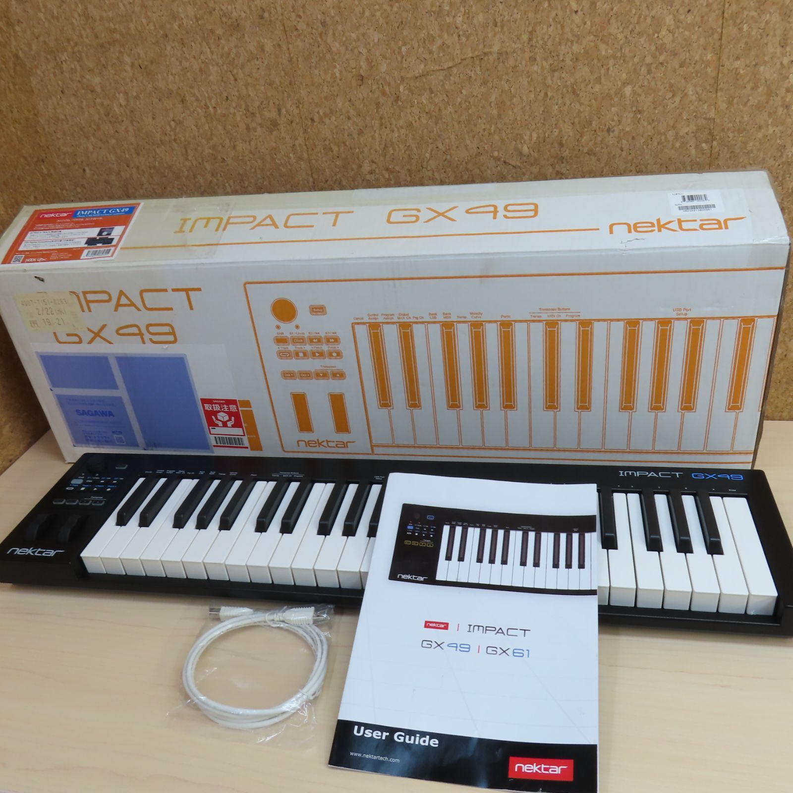 Nektar Technology IMPACT GX49 DAW連携MIDIキーボードコントローラー