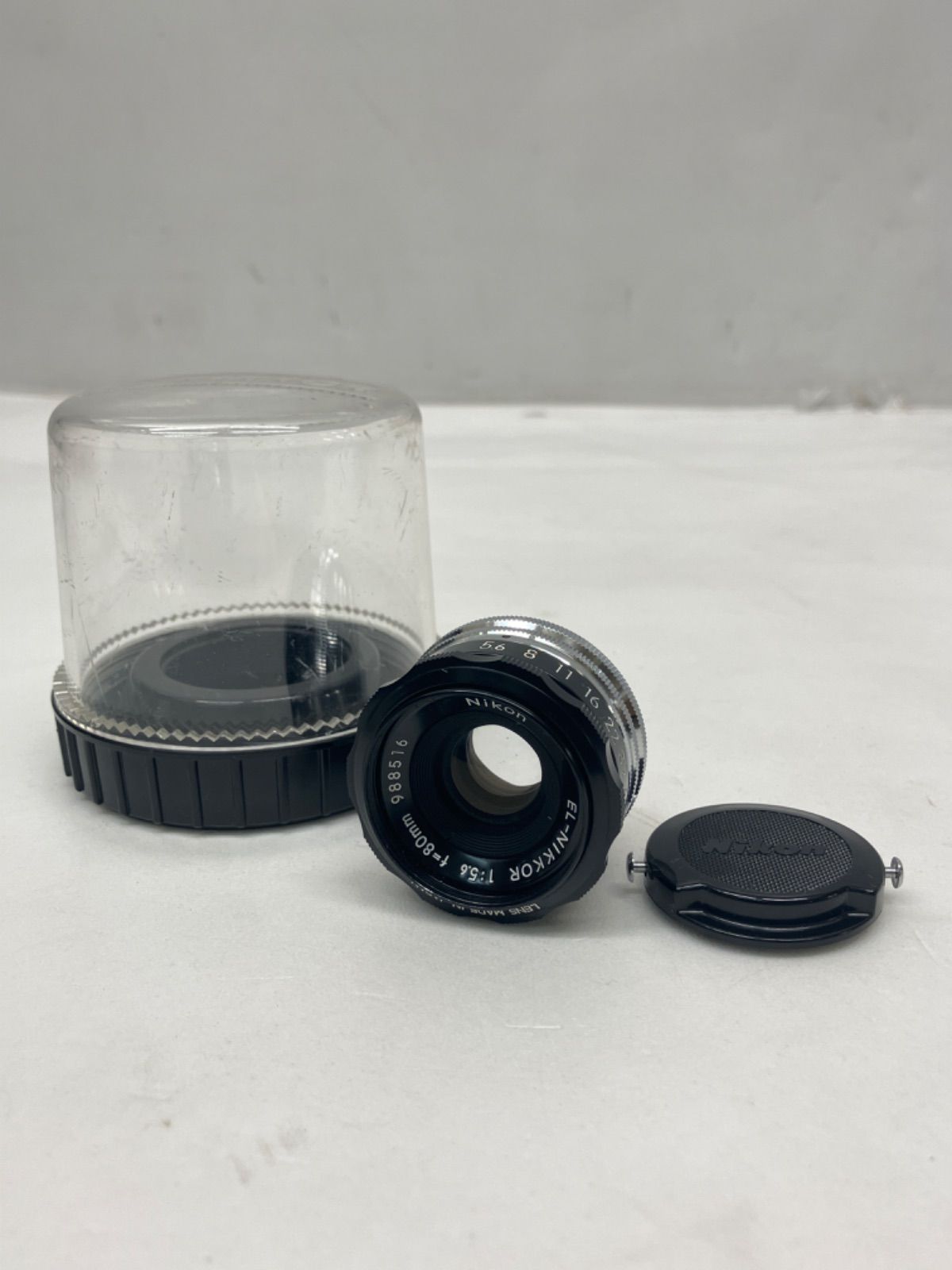 ∩ Nikon ニコン EL-Nikkor 80mm F5.6 レンズ
