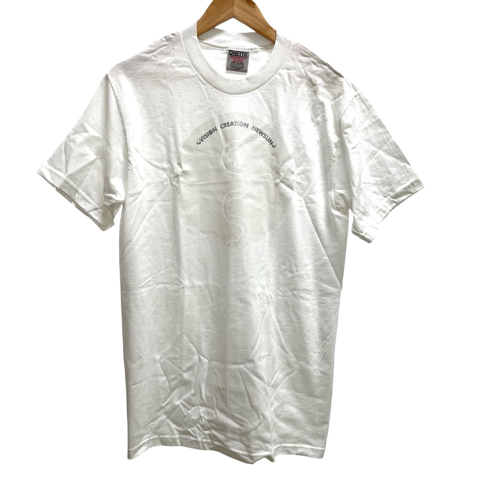 BOREDOMS VisionCreationNewsun 限定Tシャツ、CD付 中古】ボアダムス BOREDOMS Tシャツ ホワイト Mサイズ 「CD VISION