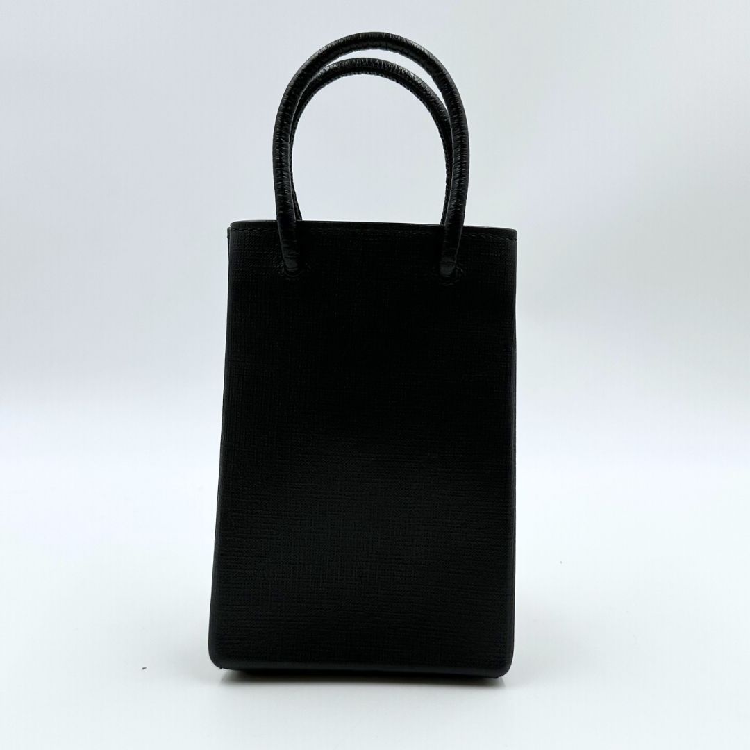 美品】Balenciaga ショッピング フォンホルダー 2WAY ショルダーバッグ