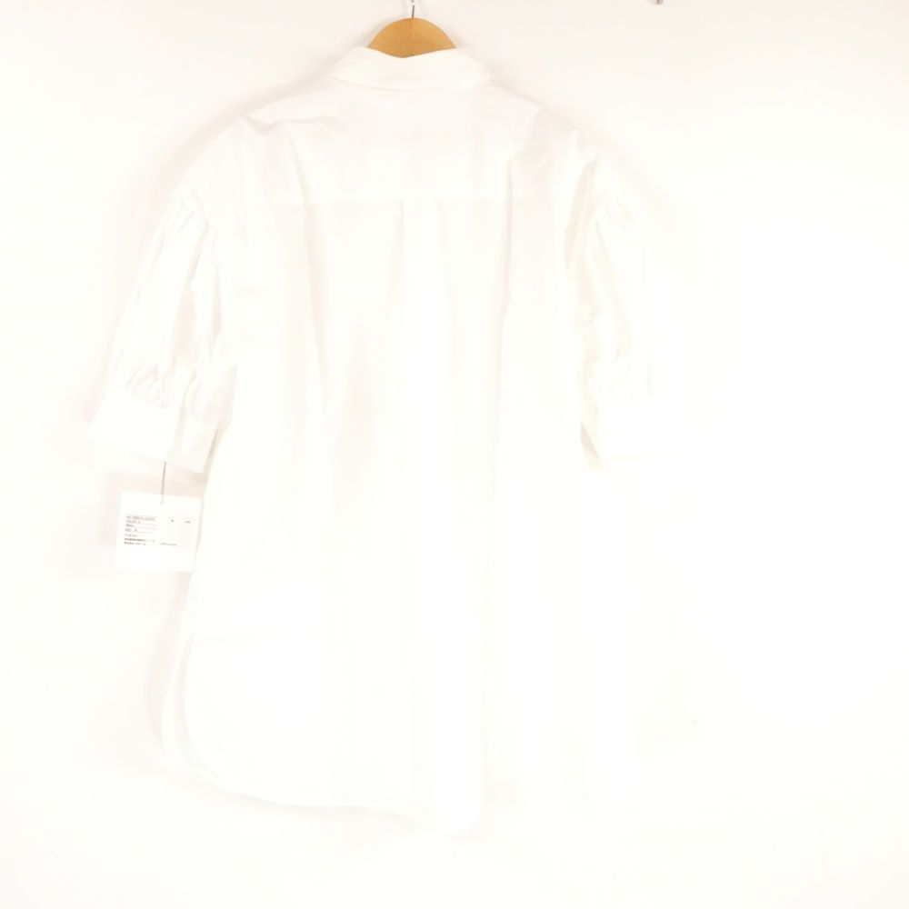 美品 DAISYLIN デイジーリン 06835 ブラウス 38 S～Mサイズ相当 コットン100％ 半袖 クリームパフ レディース AD1737A1 美品 DAISYLIN デイジーリン 06835 ブラウス 38 S～Mサイズ相当