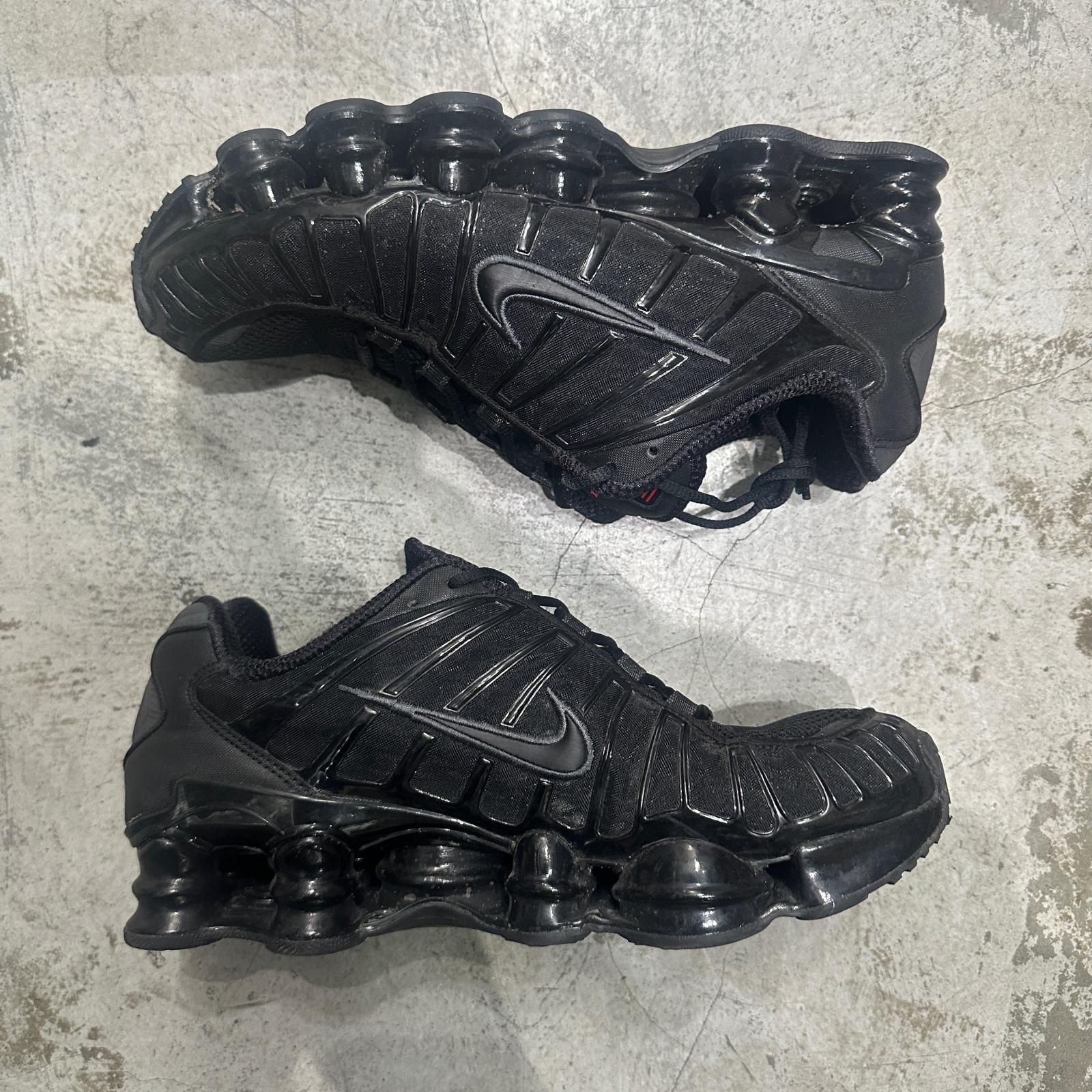 NIKE ナイキ SHOX ショックス TL 黒 ブラック 27.5cm NIKE/ナイキ/SHOX 