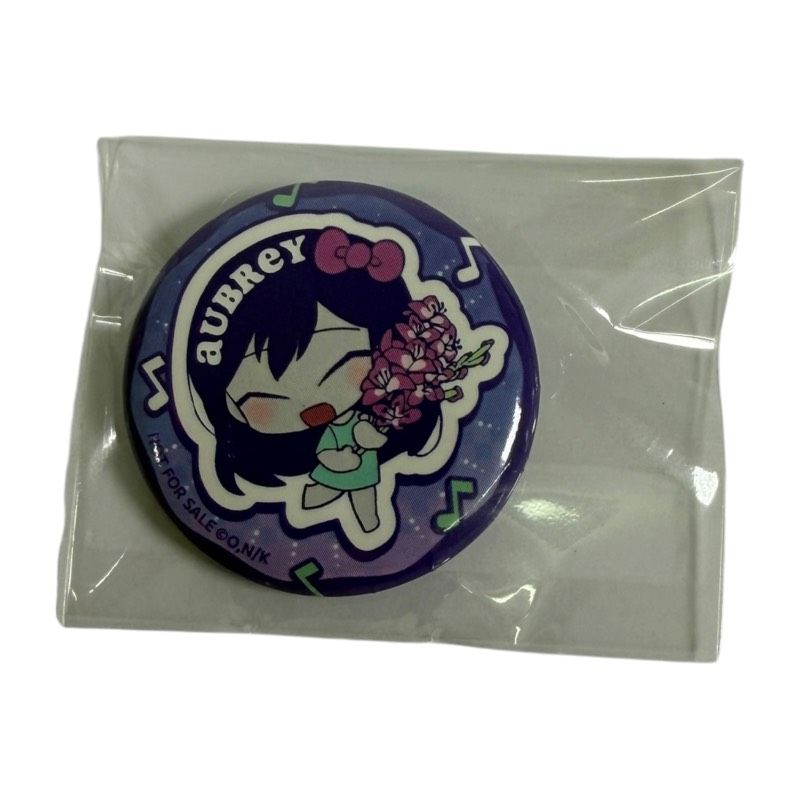 推しちゃれ 漫画 OMORI くじ 10連購入特典 ミニ 缶バッジ T05 AUBREY