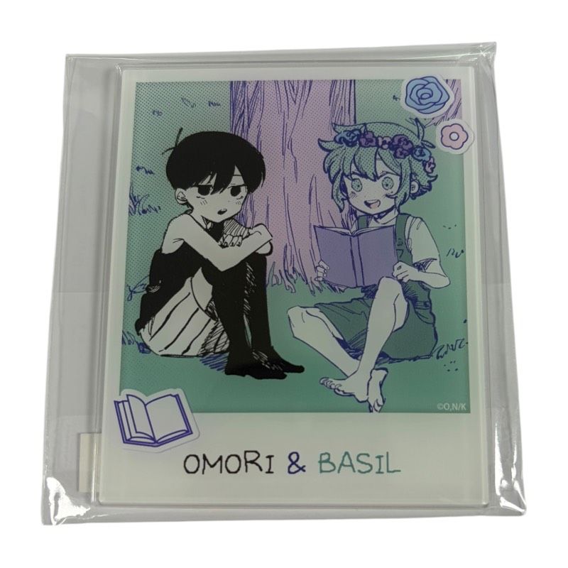 推しちゃれ 漫画 OMORI くじ E賞 アクリルカード スタンド付き オモリ