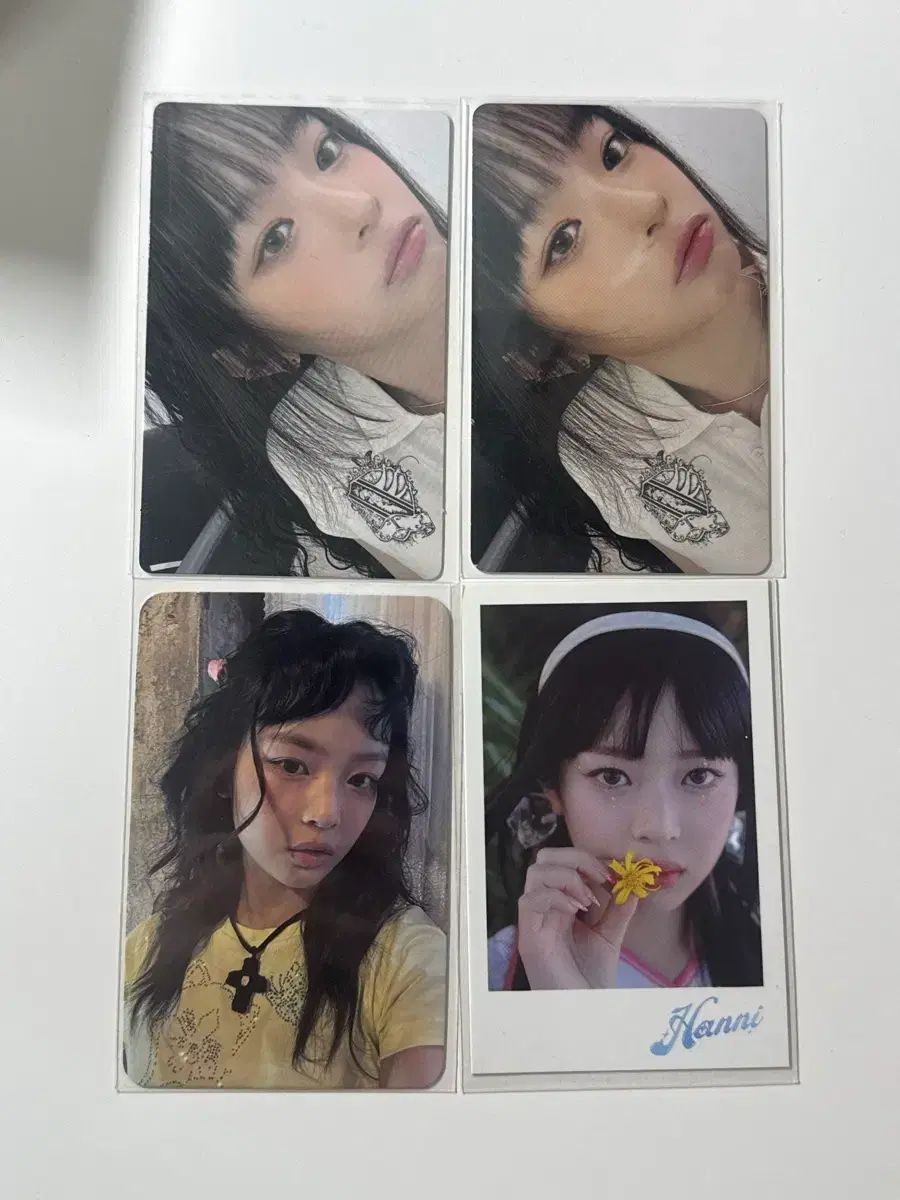 newjeans hanni トレカ 特典　まとめ ９枚 NEWJEANS ハニ トレカ SUPERNATURAL HANNIの通販 by クママ's shop