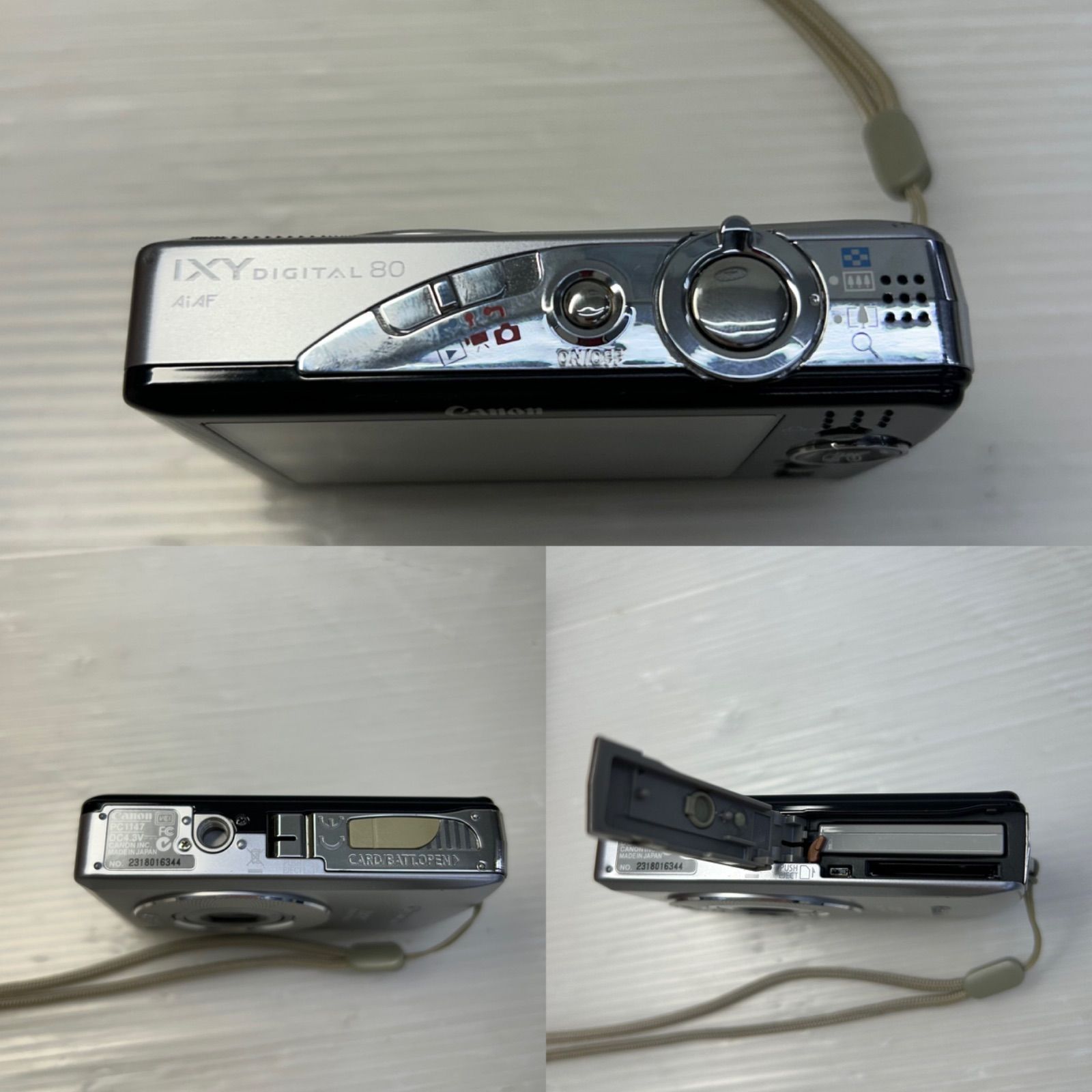 ☆コンパクト デジタルカメラ ☆画面割れ CANON キャノン IXY 
