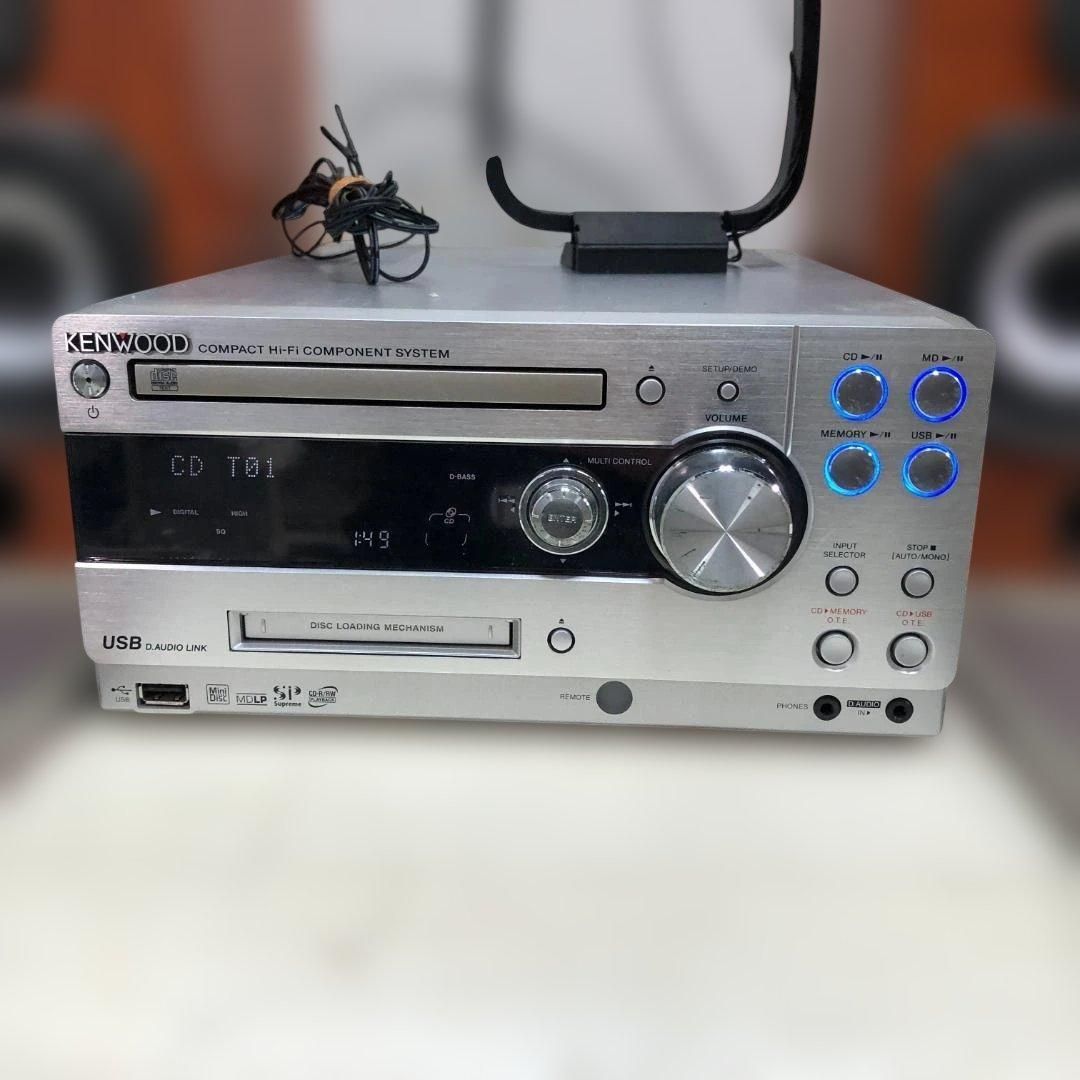 KENWOOD ケンウッド RD-UDA77 CDレシーバー 音出し確認済み コンポ オーディオ機器 動作品 113034-2-001 KENWOOD ケンウッド RD-UDA77 CDレシーバー 音出し確認済み コンポ