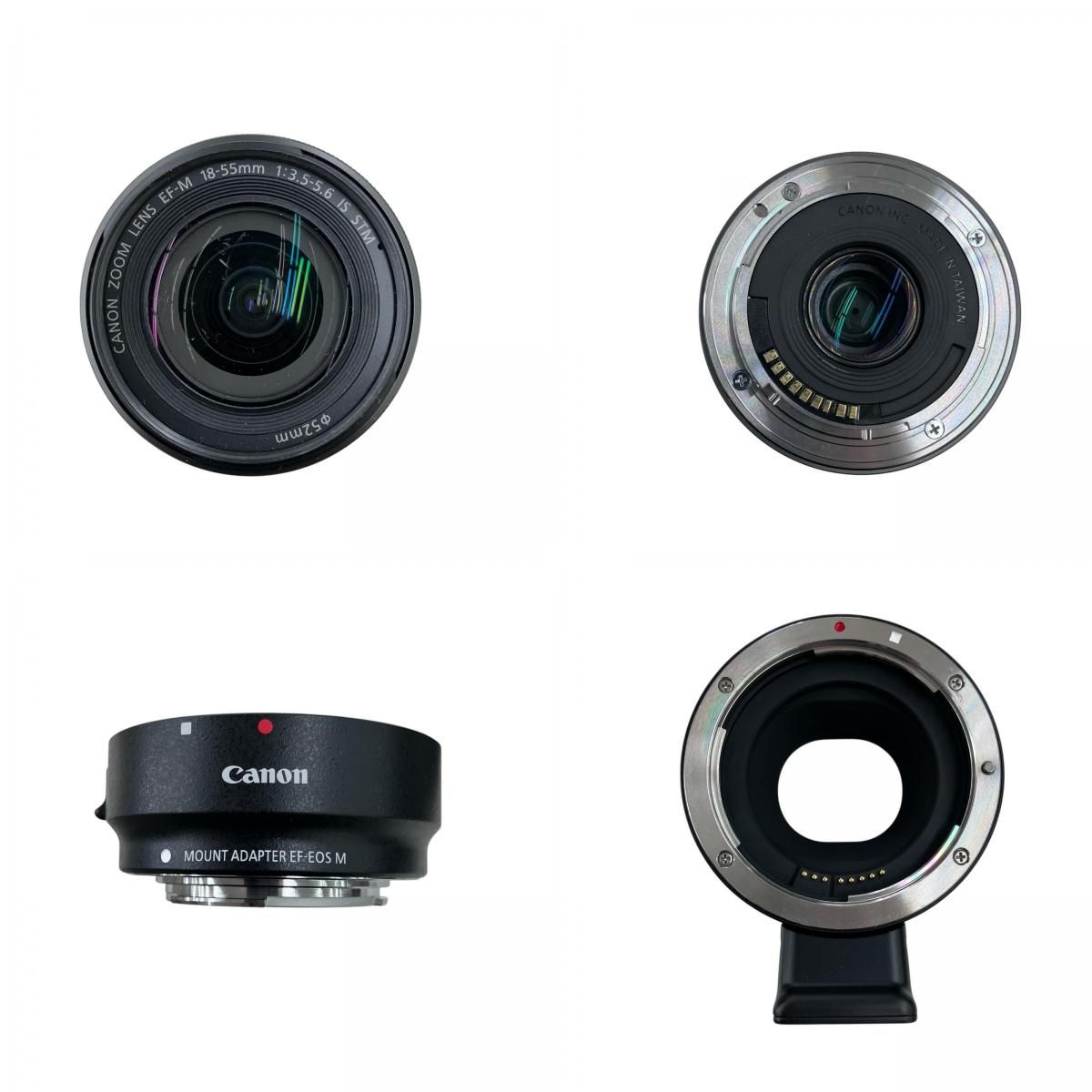 186000 現状品 canon キャノン ミラーレス一眼 EOS M DS126391 