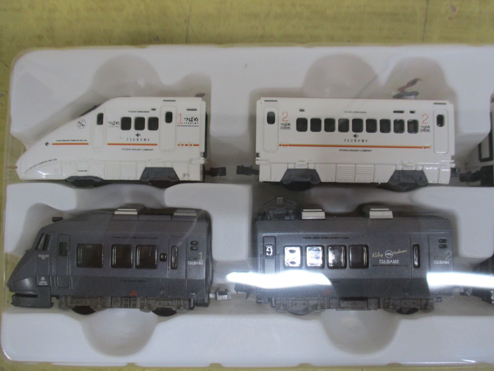 B154 九州新幹線800系つばめまとめ売り デジQ チョロQ マグネット